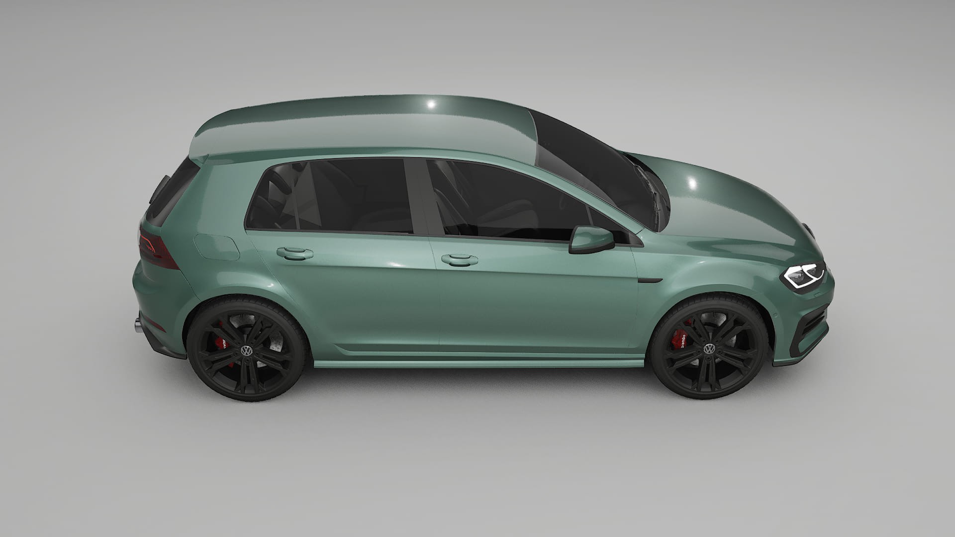 VW Golf Mk7 TPU Lackschutzfolie | EVERGREEN Farbwechsel PPF – Komplett-Vorgeschnittener Kit