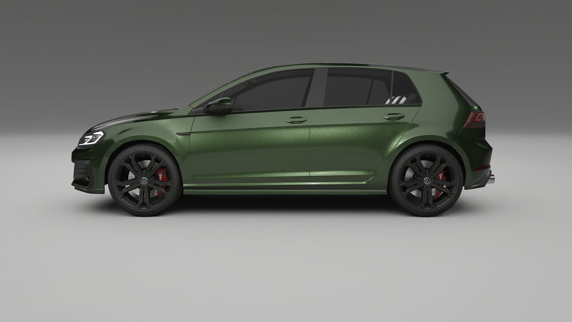 VW Golf Mk7 TPU Lackschutzfolie | LAGOON Farbwechsel PPF – Komplett-Vorgeschnittener Kit