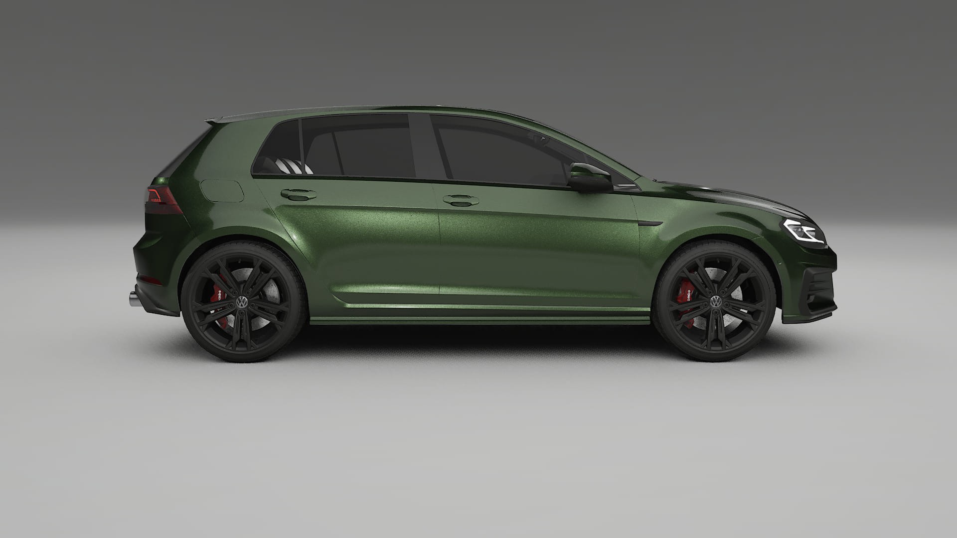 VW Golf Mk7 TPU Lackschutzfolie | LAGOON Farbwechsel PPF – Komplett-Vorgeschnittener Kit
