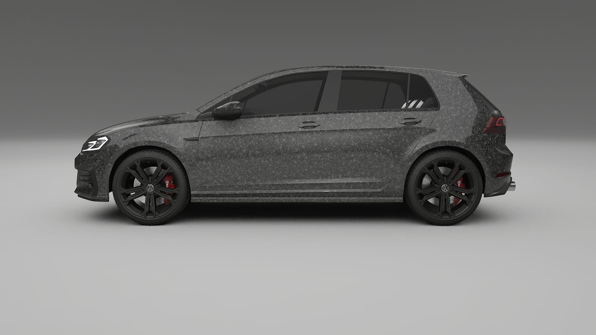 VW Golf Mk7 TPU Lackschutzfolie | FORGED S Farbwechsel PPF – Komplett-Vorgeschnittener Kit