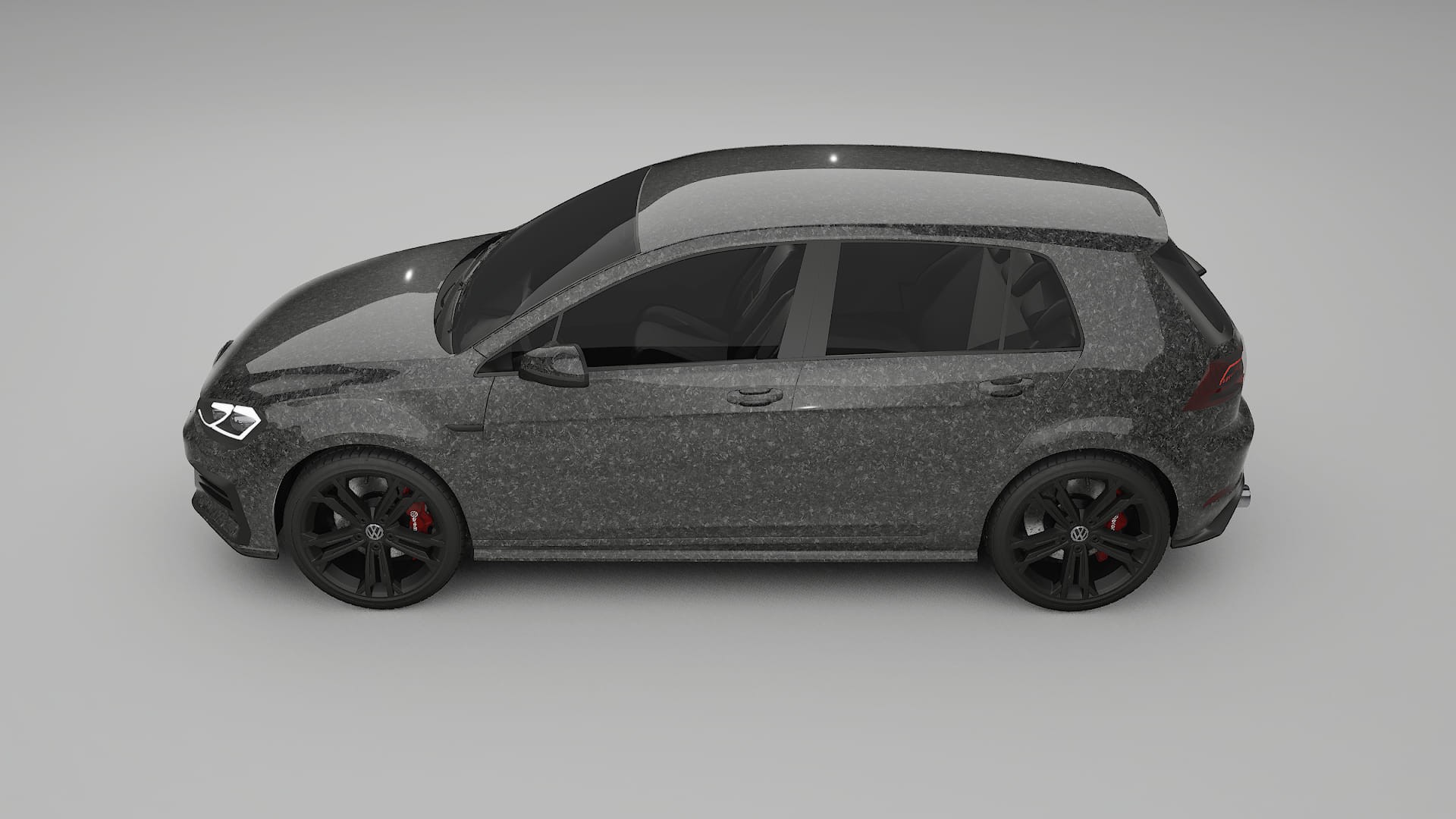 VW Golf Mk7 TPU Lackschutzfolie | FORGED S Farbwechsel PPF – Komplett-Vorgeschnittener Kit