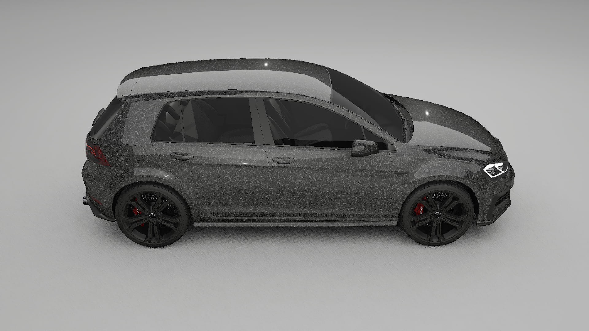 VW Golf Mk7 TPU Lackschutzfolie | FORGED S Farbwechsel PPF – Komplett-Vorgeschnittener Kit