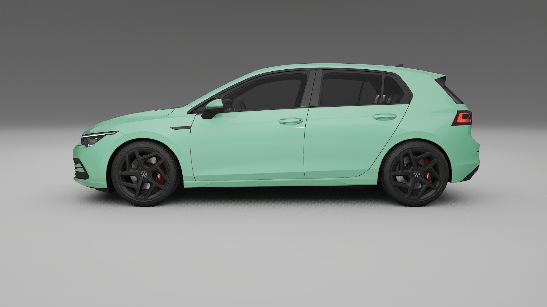 VW Golf Mk8 TPU Lackschutzfolie | DUSTY Farbwechsel PPF – Komplett-Vorgeschnittener Kit