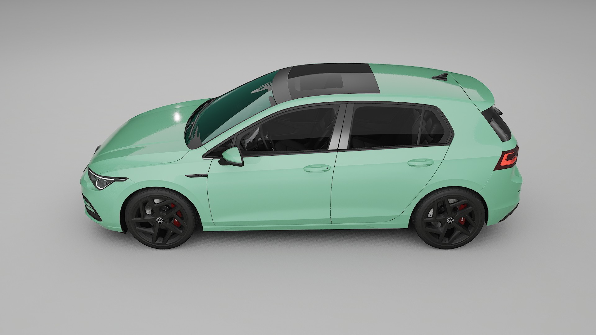 VW Golf Mk8 TPU Lackschutzfolie | DUSTY Farbwechsel PPF – Komplett-Vorgeschnittener Kit