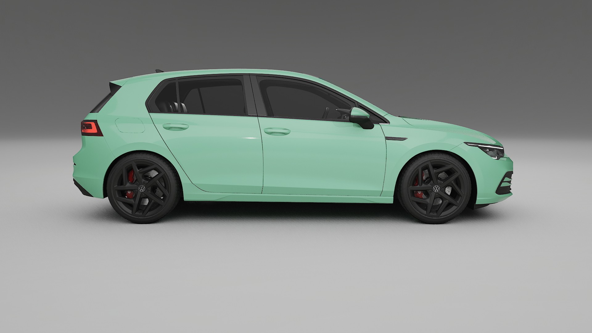 VW Golf Mk8 TPU Lackschutzfolie | DUSTY Farbwechsel PPF – Komplett-Vorgeschnittener Kit