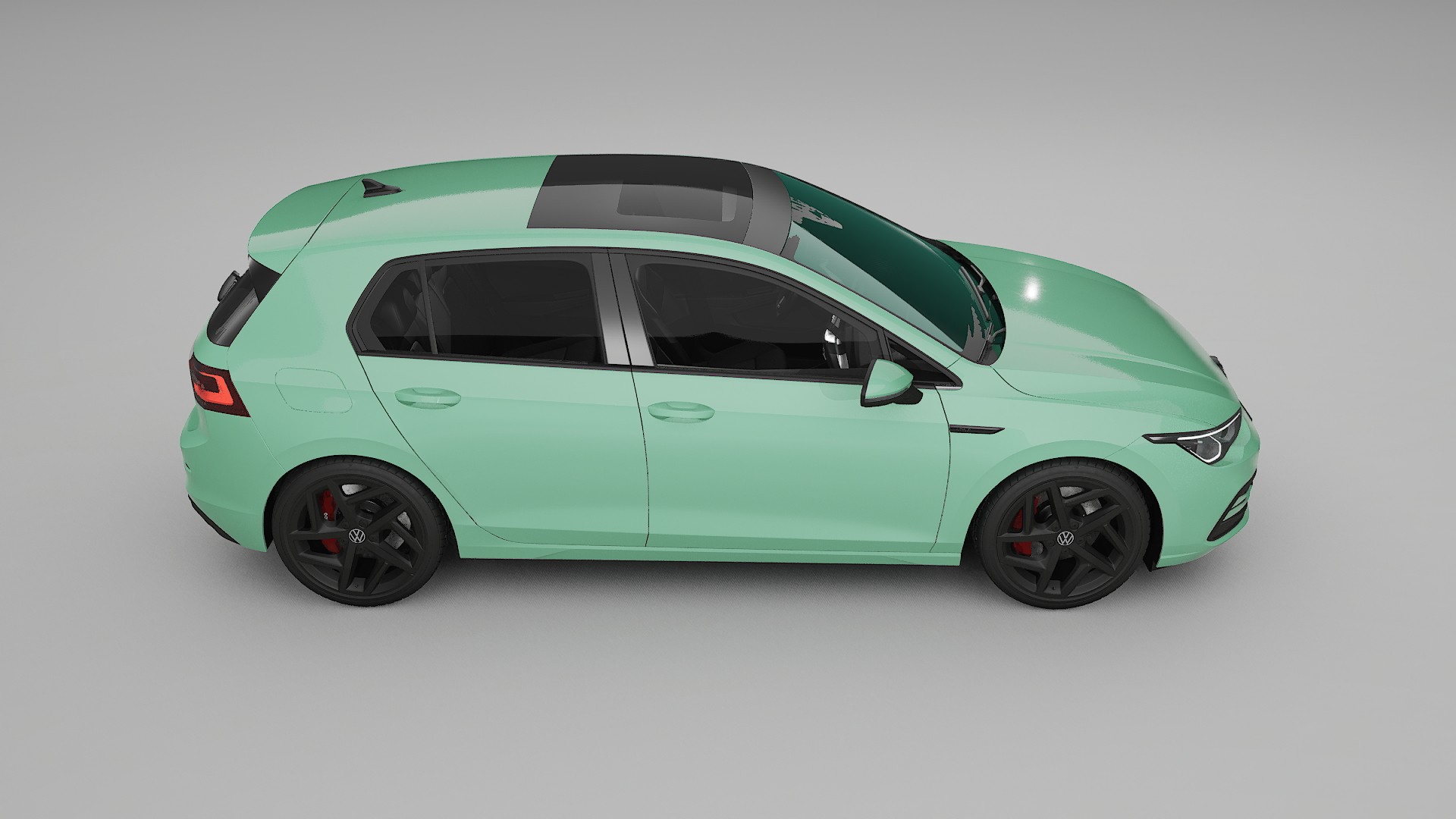VW Golf Mk8 TPU Lackschutzfolie | DUSTY Farbwechsel PPF – Komplett-Vorgeschnittener Kit