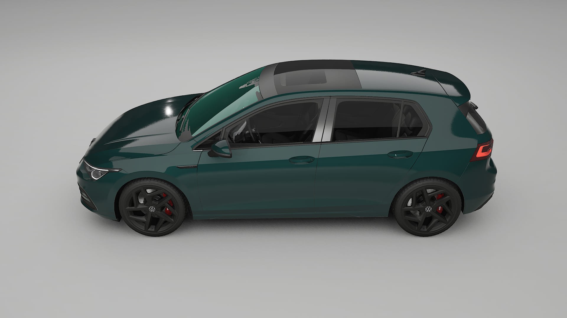 VW Golf Mk8 TPU Lackschutzfolie | INFERNO Farbwechsel PPF – Komplett-Vorgeschnittener Kit