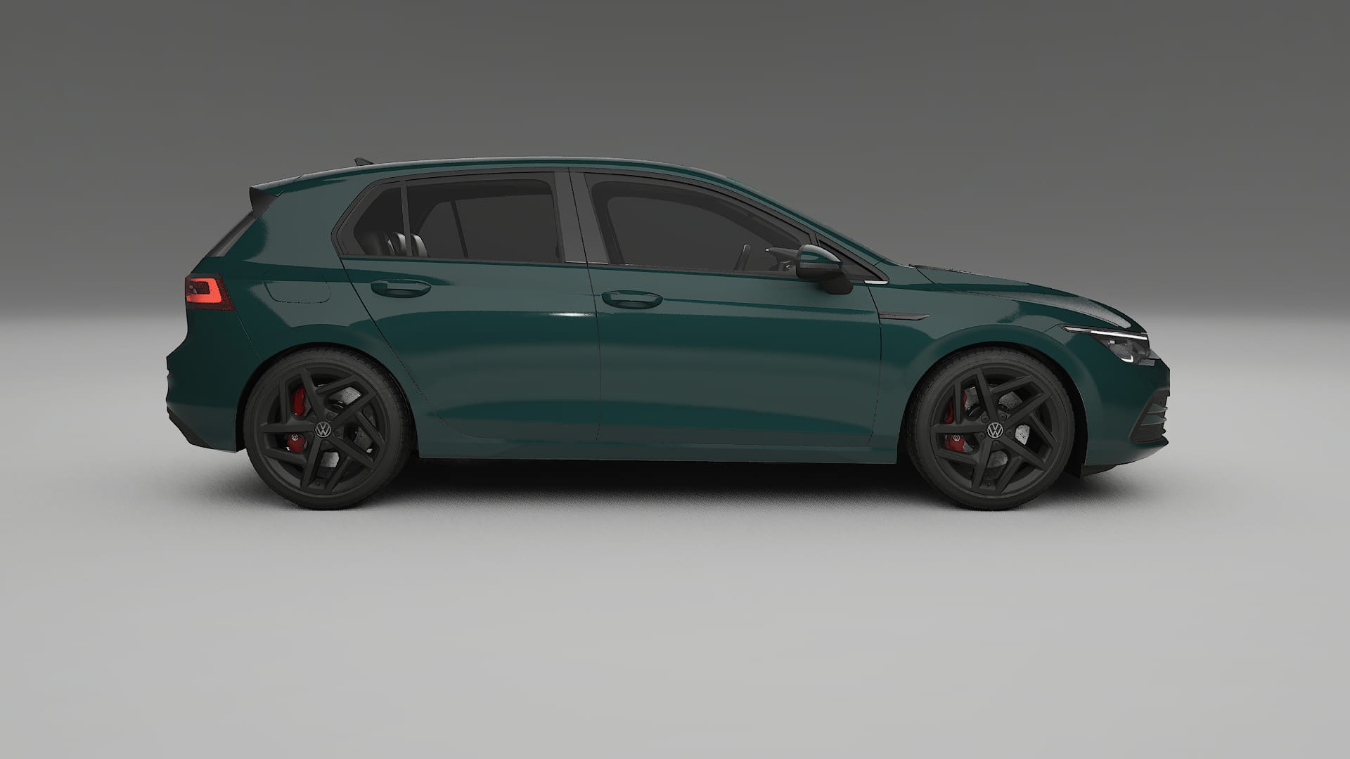 VW Golf Mk8 TPU Lackschutzfolie | INFERNO Farbwechsel PPF – Komplett-Vorgeschnittener Kit