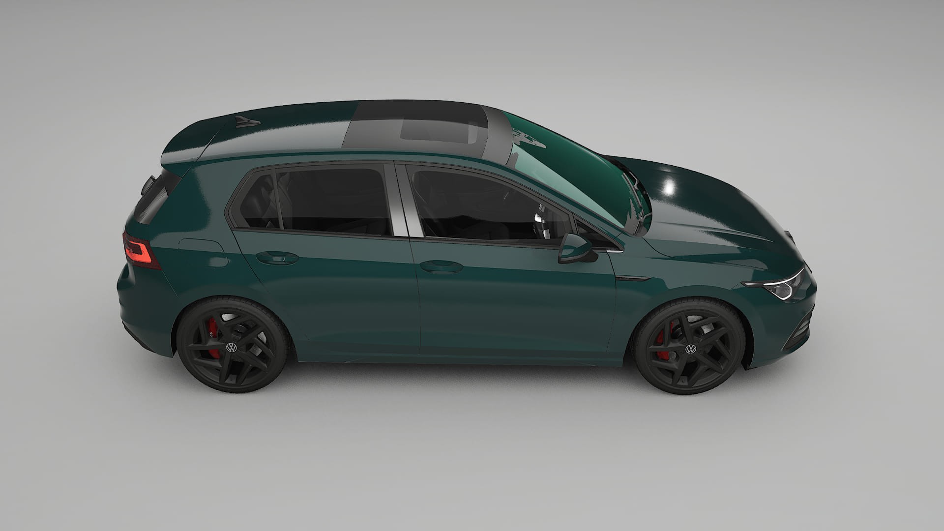 VW Golf Mk8 TPU Lackschutzfolie | INFERNO Farbwechsel PPF – Komplett-Vorgeschnittener Kit