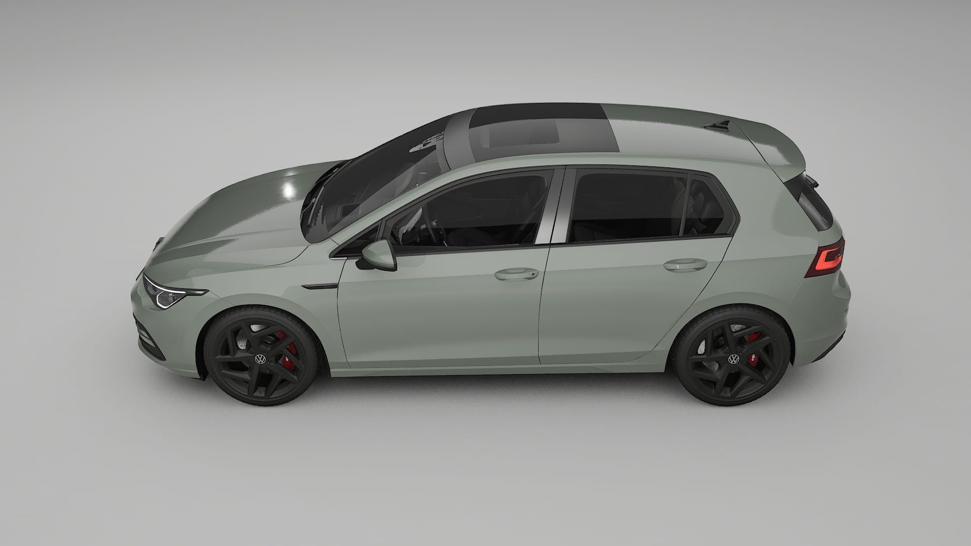 VW Golf Mk8 TPU Lackschutzfolie | SLATE Farbwechsel PPF – Komplett-Vorgeschnittener Kit