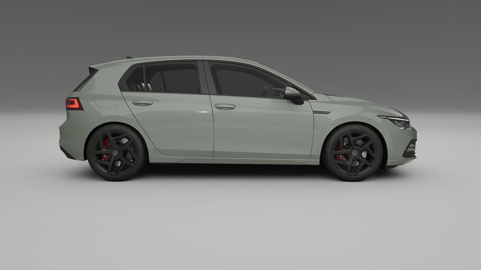 VW Golf Mk8 TPU Lackschutzfolie | SLATE Farbwechsel PPF – Komplett-Vorgeschnittener Kit