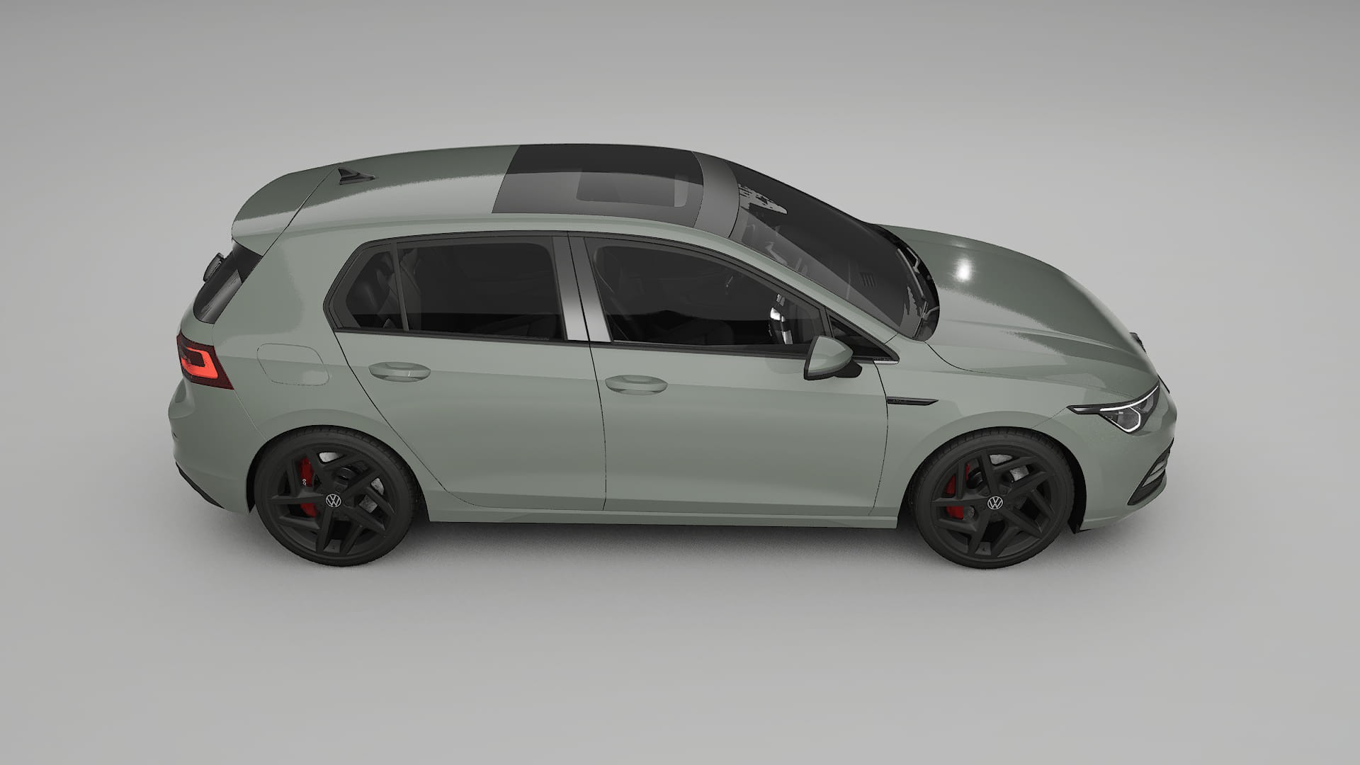 VW Golf Mk8 TPU Lackschutzfolie | SLATE Farbwechsel PPF – Komplett-Vorgeschnittener Kit