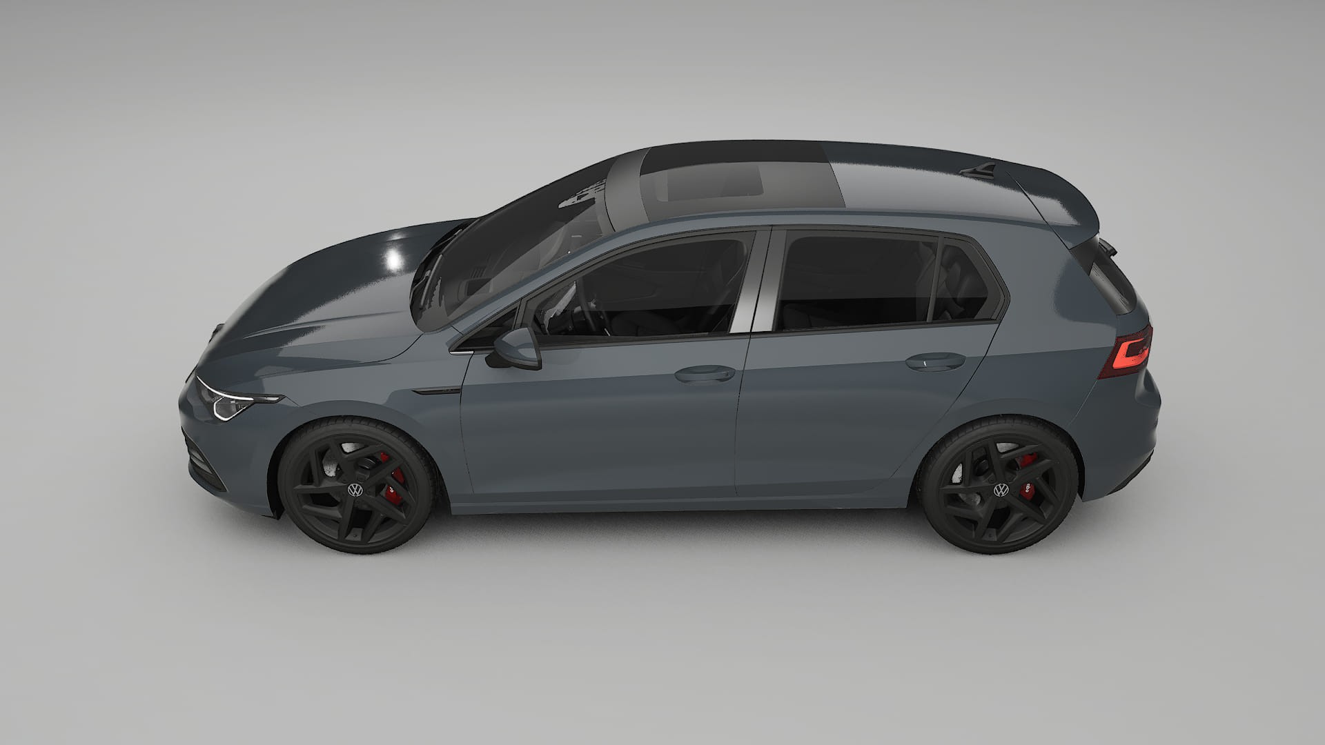 VW Golf Mk8 TPU Lackschutzfolie | GRANITE Farbwechsel PPF – Komplett-Vorgeschnittener Kit
