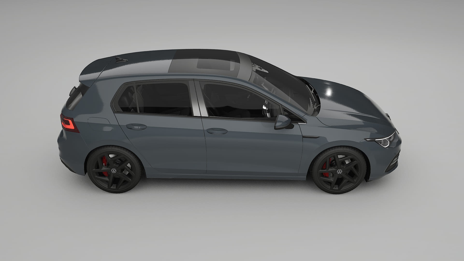 VW Golf Mk8 TPU Lackschutzfolie | GRANITE Farbwechsel PPF – Komplett-Vorgeschnittener Kit