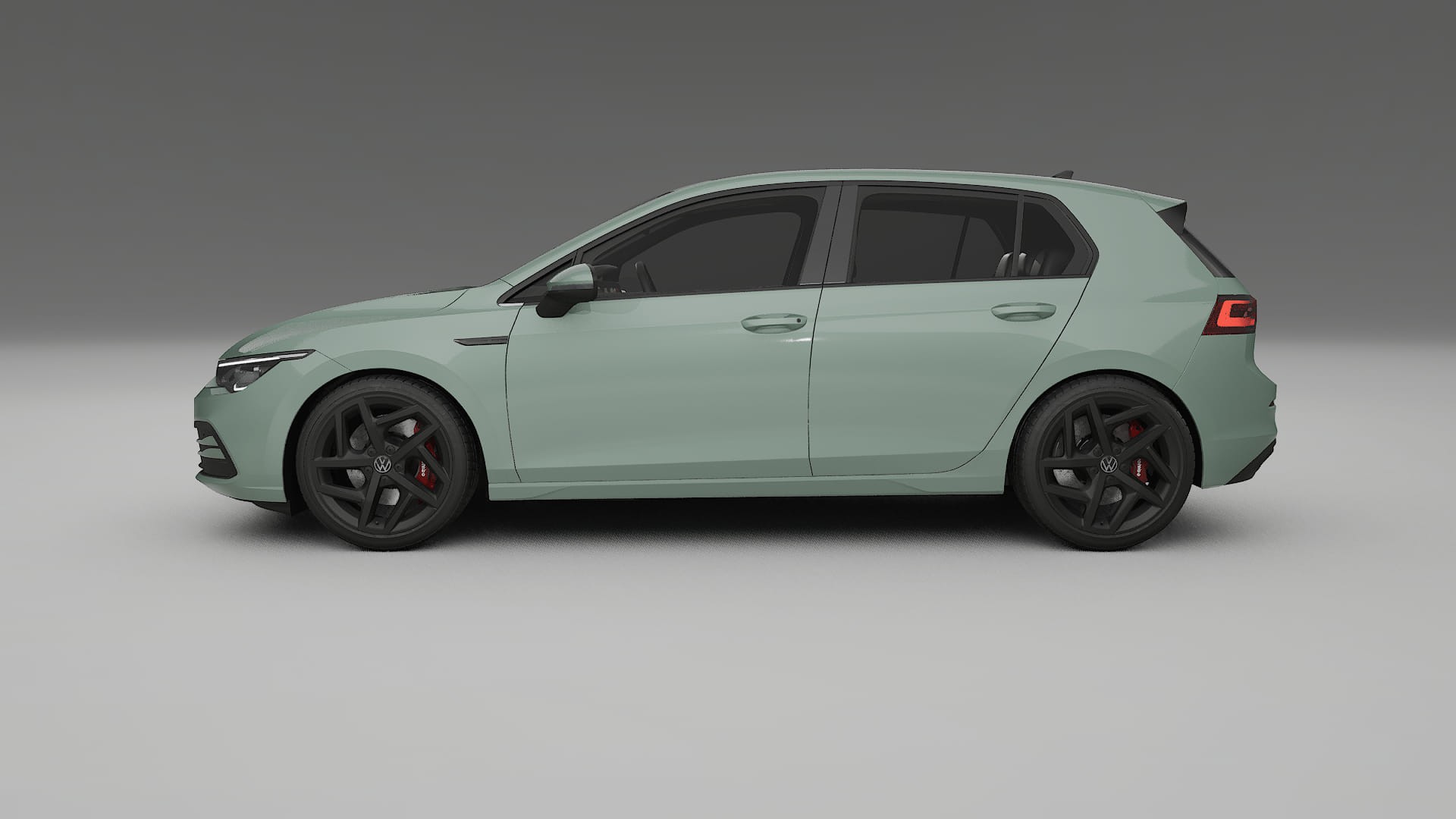 VW Golf Mk8 TPU Lackschutzfolie | CINDER Farbwechsel PPF – Komplett-Vorgeschnittener Kit