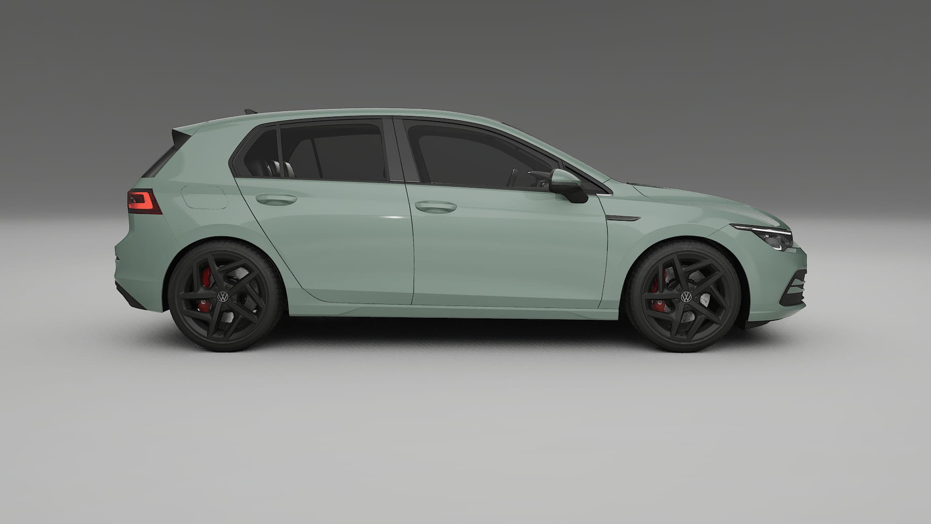 VW Golf Mk8 TPU Lackschutzfolie | CINDER Farbwechsel PPF – Komplett-Vorgeschnittener Kit
