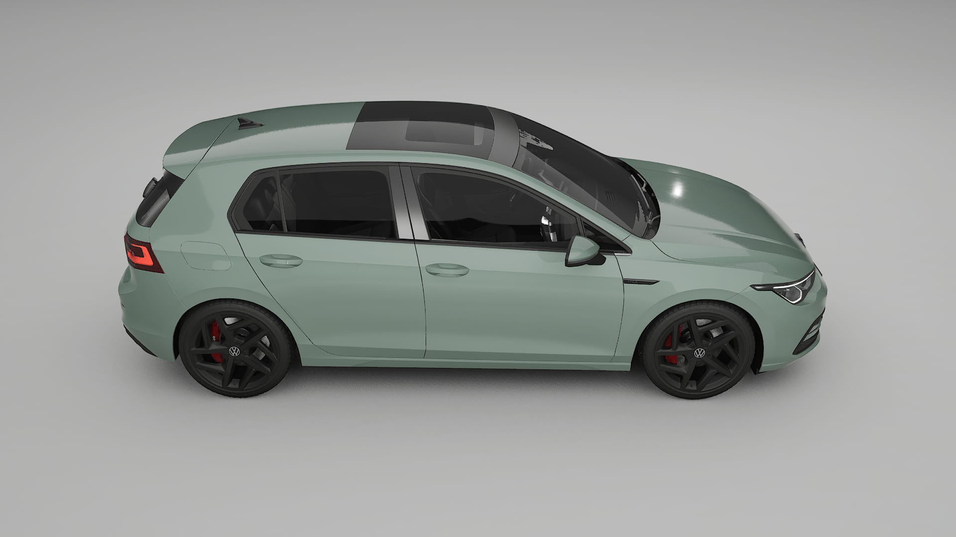 VW Golf Mk8 TPU Lackschutzfolie | CINDER Farbwechsel PPF – Komplett-Vorgeschnittener Kit