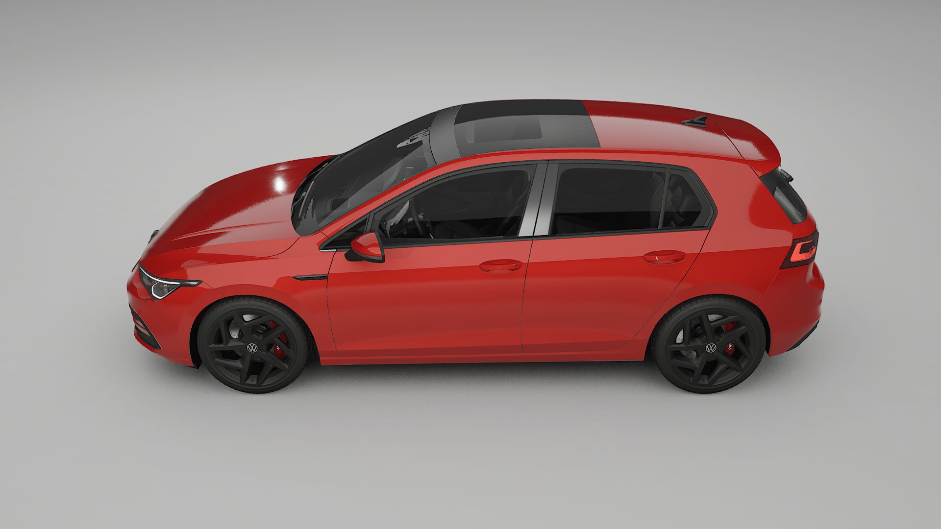VW Golf Mk8 TPU Lackschutzfolie | BLAZE Farbwechsel PPF – Komplett-Vorgeschnittener Kit
