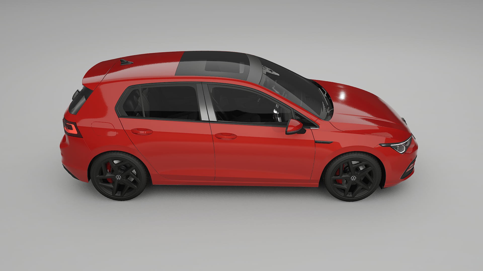 VW Golf Mk8 TPU Lackschutzfolie | BLAZE Farbwechsel PPF – Komplett-Vorgeschnittener Kit