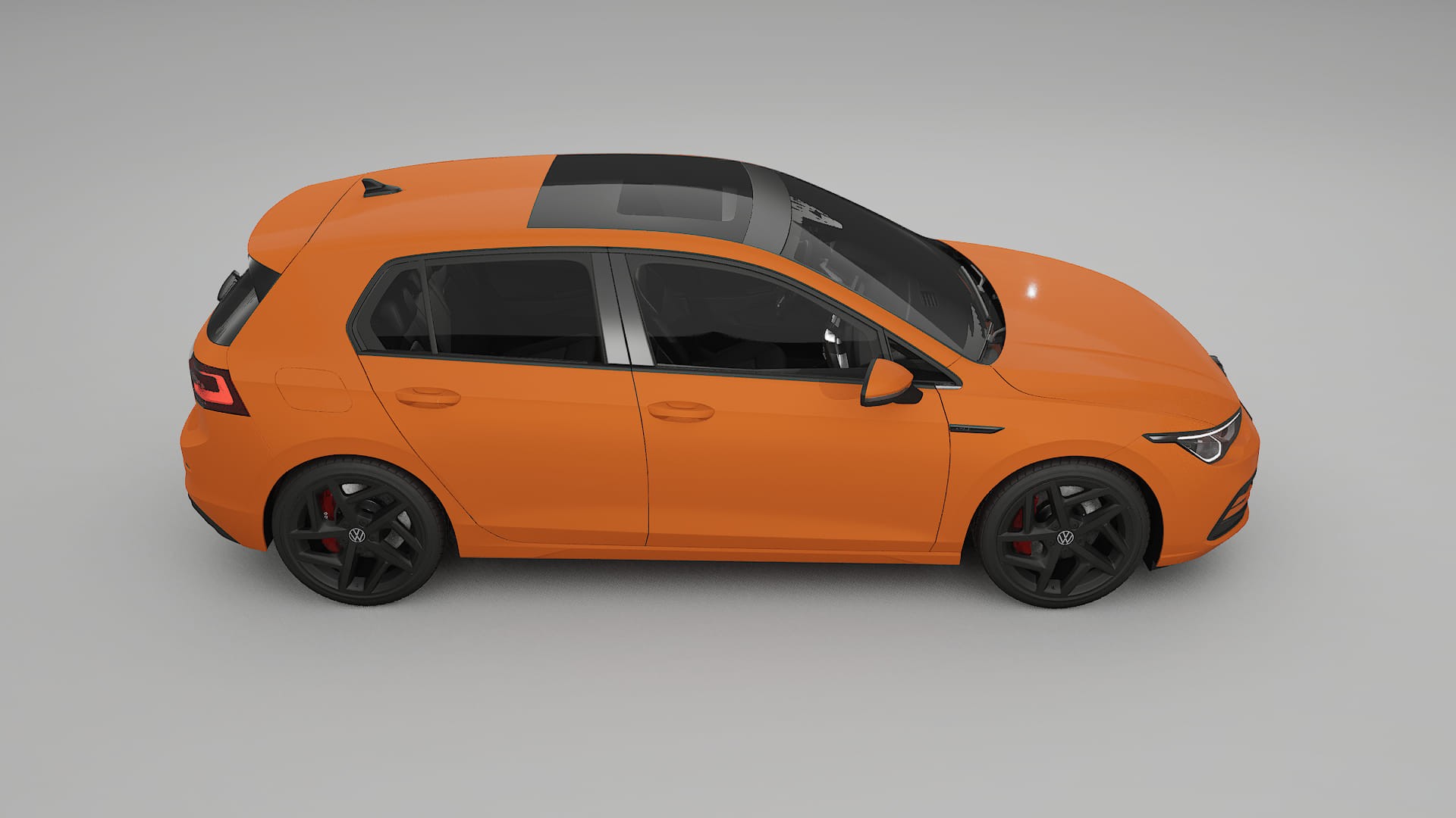 VW Golf Mk8 TPU Lackschutzfolie | ROCKET Farbwechsel PPF – Komplett-Vorgeschnittener Kit