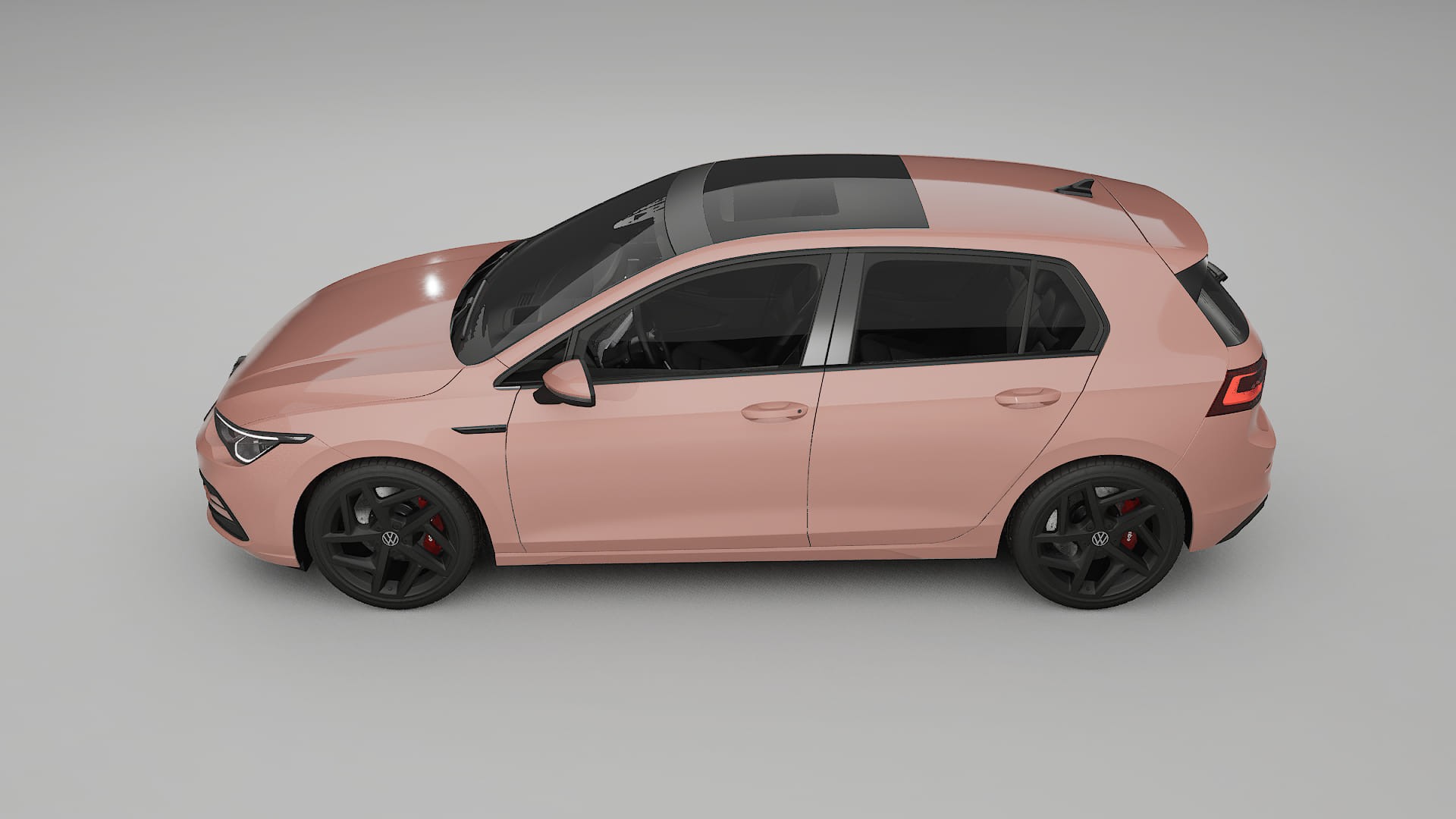 VW Golf Mk8 TPU Lackschutzfolie | BLUSH Farbwechsel PPF – Komplett-Vorgeschnittener Kit