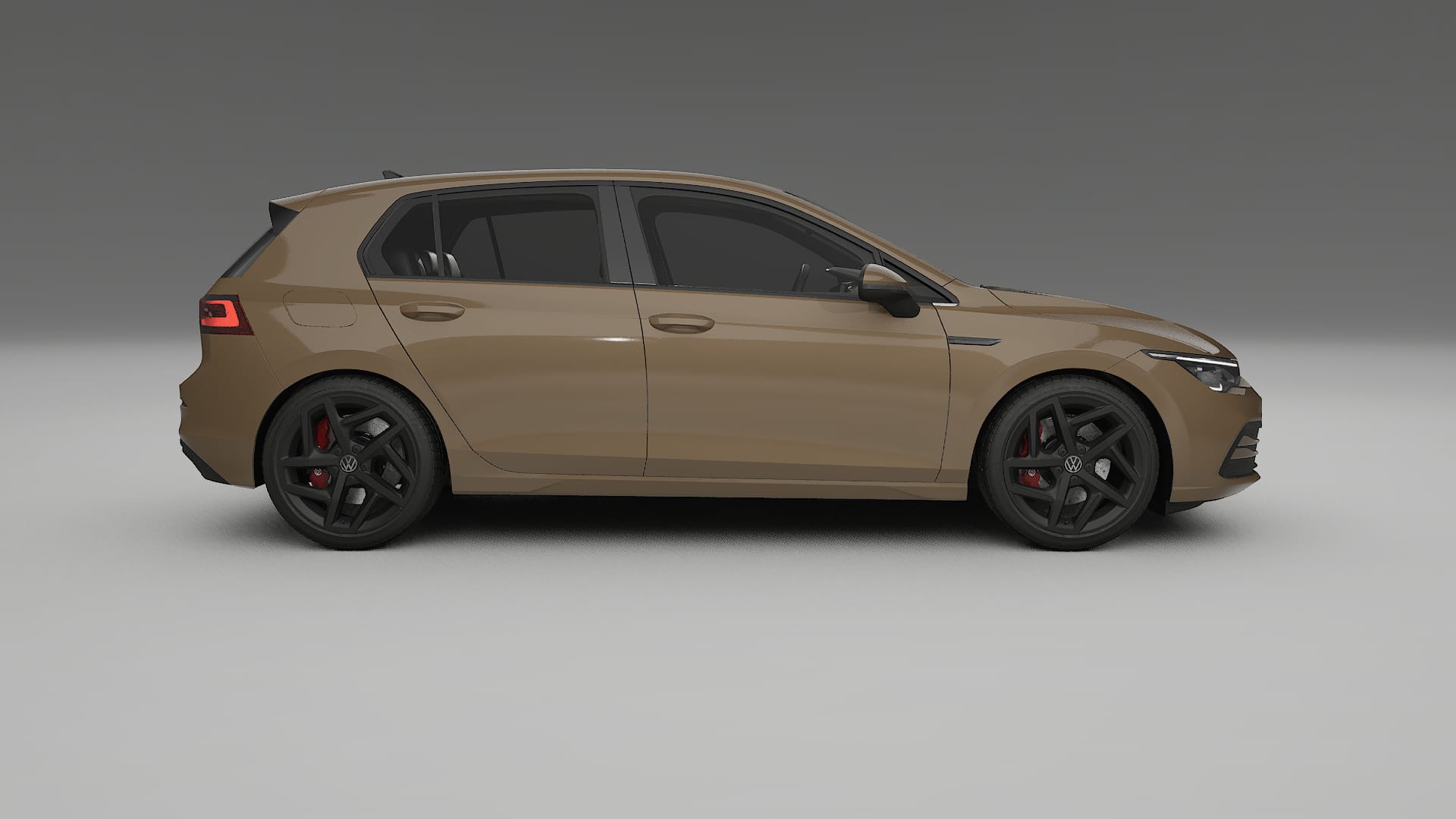 VW Golf Mk8 TPU Lackschutzfolie | SAHARA Farbwechsel PPF – Komplett-Vorgeschnittener Kit