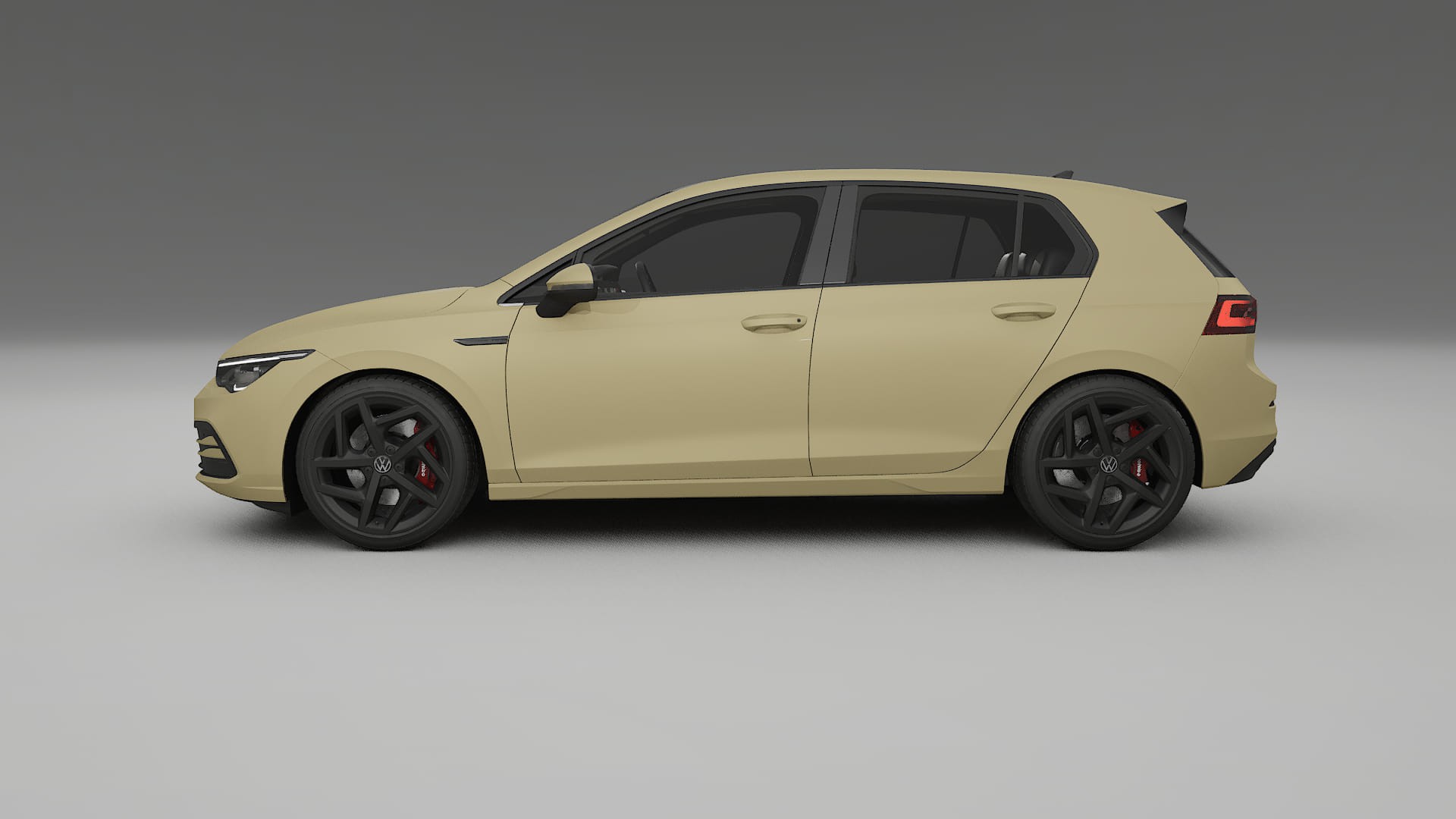 VW Golf Mk8 TPU Lackschutzfolie | SAND Farbwechsel PPF – Komplett-Vorgeschnittener Kit