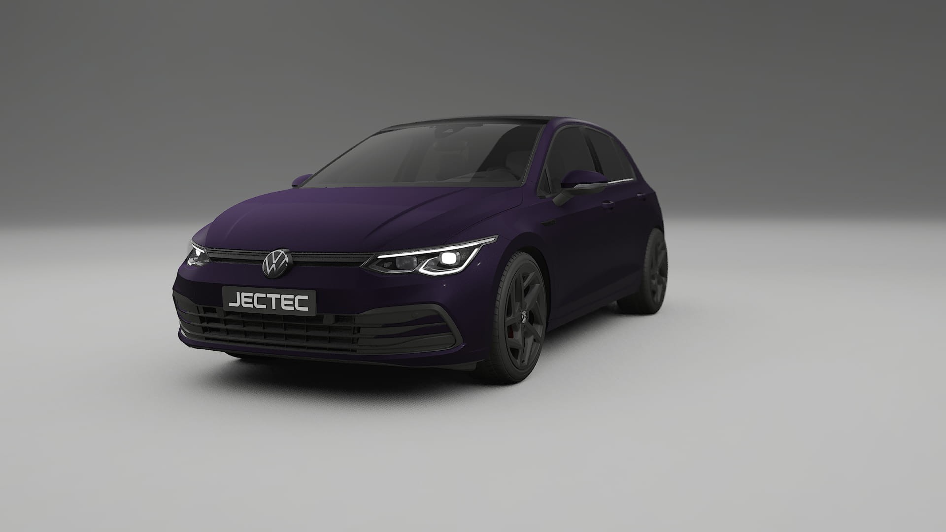 VW Golf Mk8 TPU Lackschutzfolie | VIOLET Farbwechsel PPF – Komplett-Vorgeschnittener Kit