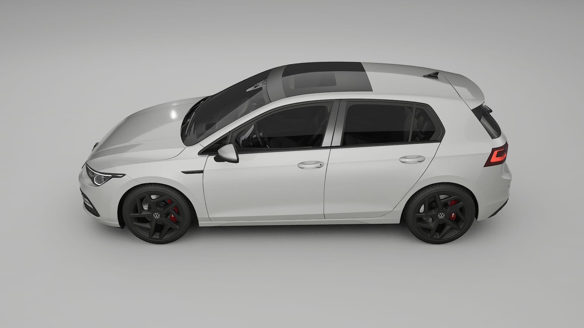 VW Golf Mk8 TPU Lackschutzfolie | PEARL Farbwechsel PPF – Komplett-Vorgeschnittener Kit