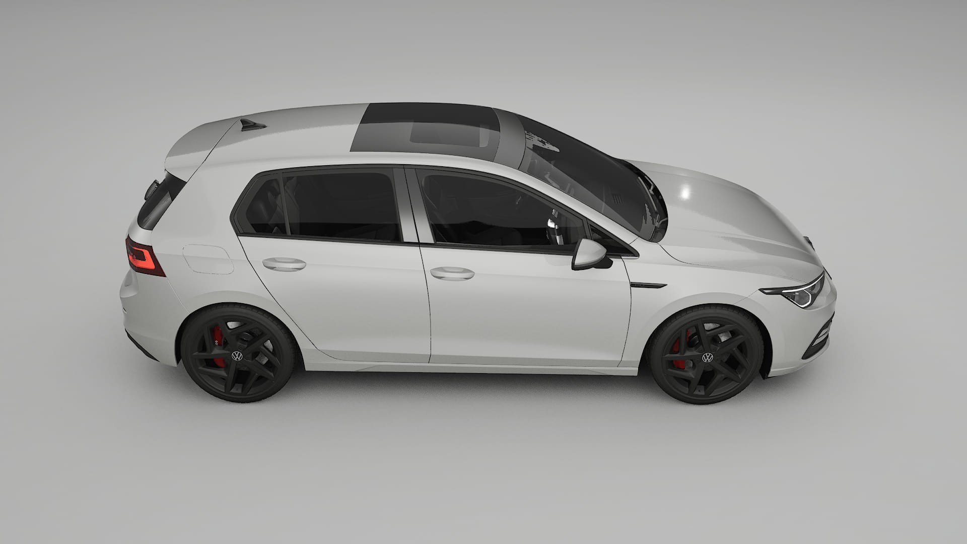 VW Golf Mk8 TPU Lackschutzfolie | PEARL Farbwechsel PPF – Komplett-Vorgeschnittener Kit
