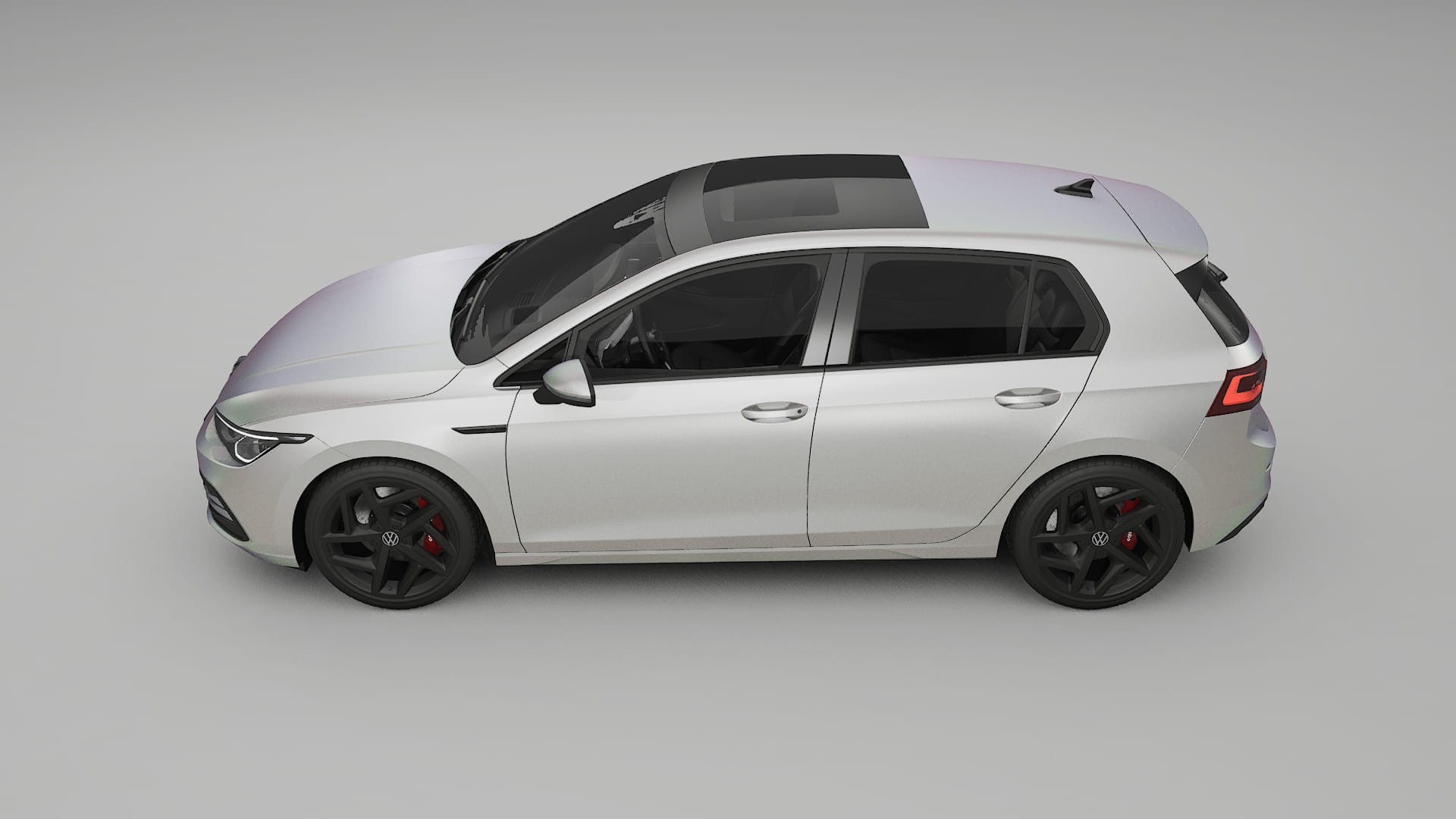 VW Golf Mk8 TPU Lackschutzfolie | NEBULA Farbwechsel PPF – Komplett-Vorgeschnittener Kit
