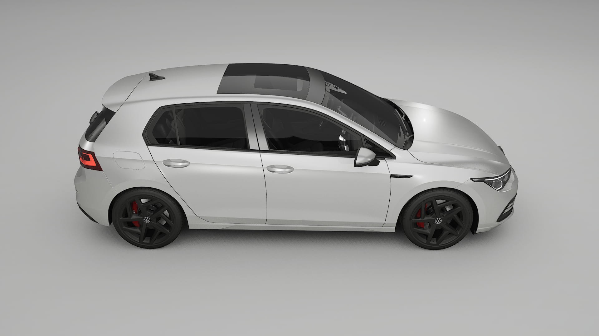 VW Golf Mk8 TPU Lackschutzfolie | OPAL Farbwechsel PPF – Komplett-Vorgeschnittener Kit