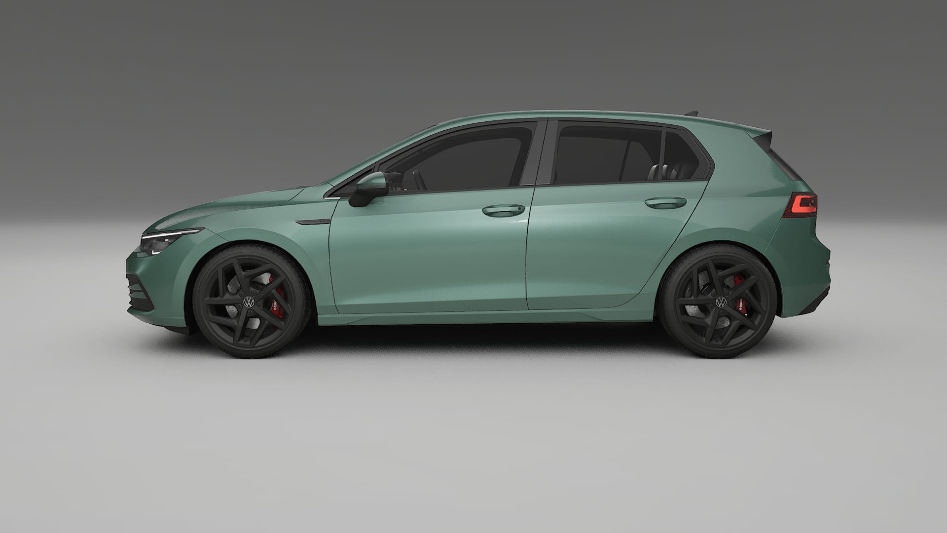 VW Golf Mk8 TPU Lackschutzfolie | EVERGREEN Farbwechsel PPF – Komplett-Vorgeschnittener Kit