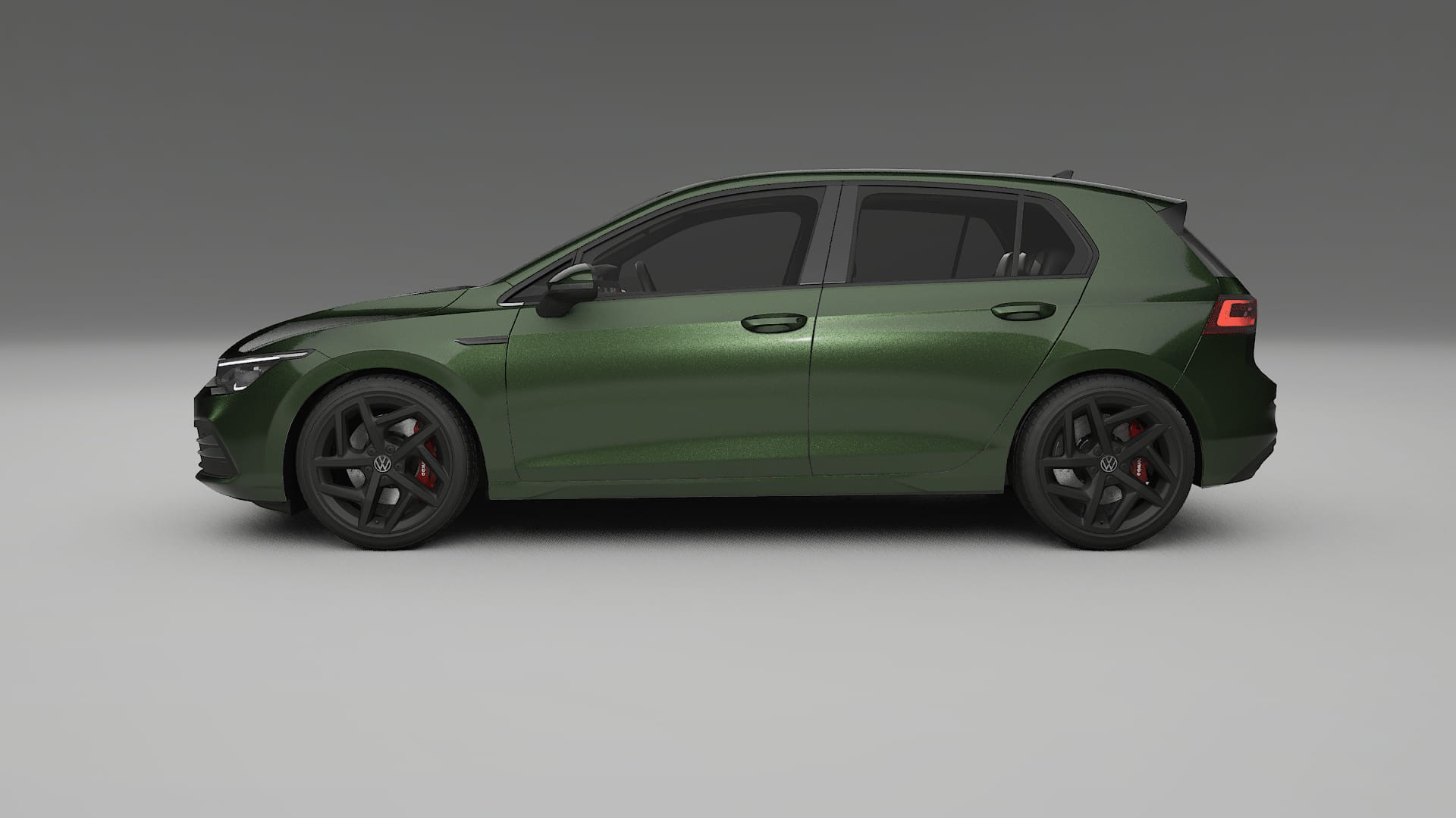 VW Golf Mk8 TPU Lackschutzfolie | LAGOON Farbwechsel PPF – Komplett-Vorgeschnittener Kit