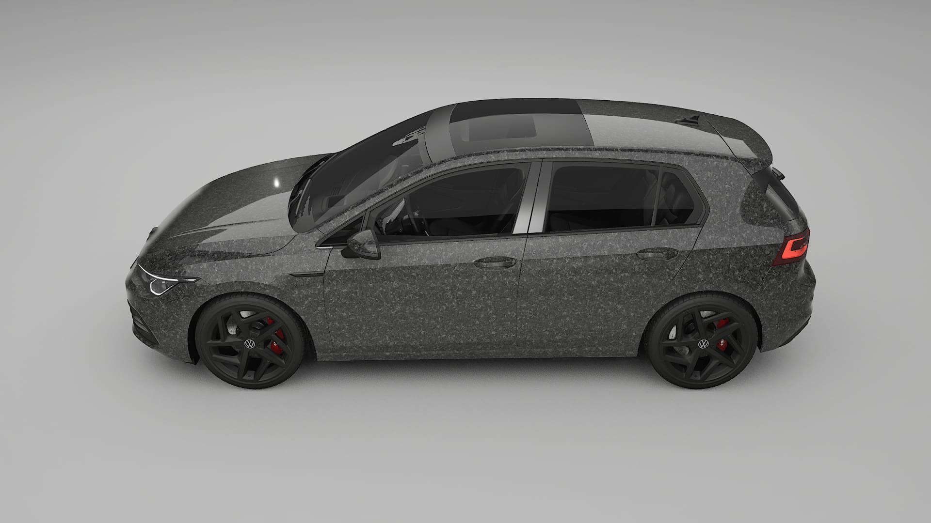 VW Golf Mk8 TPU Lackschutzfolie | FORGED S Farbwechsel PPF – Komplett-Vorgeschnittener Kit