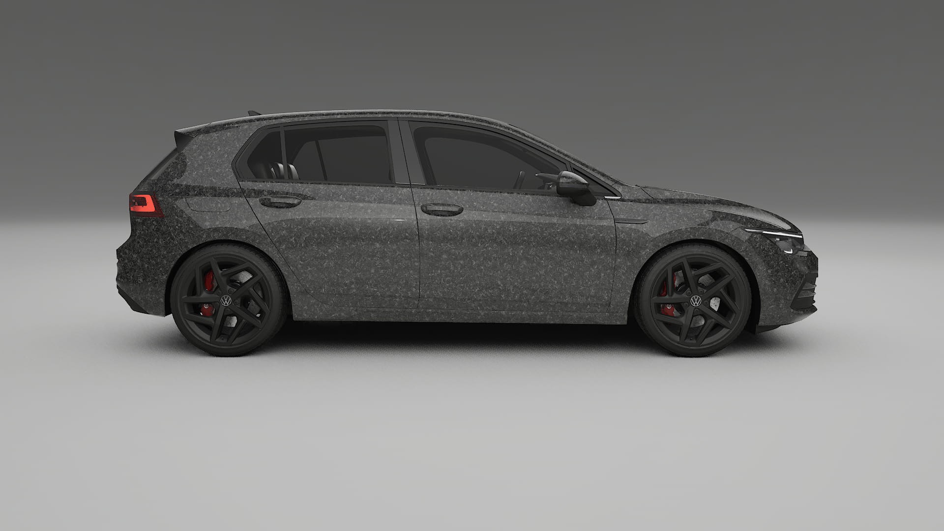 VW Golf Mk8 TPU Lackschutzfolie | FORGED S Farbwechsel PPF – Komplett-Vorgeschnittener Kit