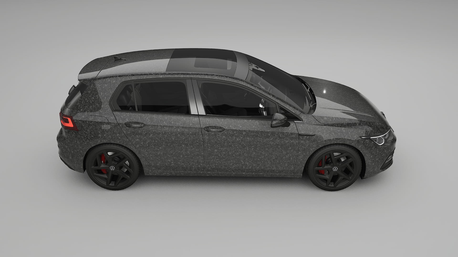 VW Golf Mk8 TPU Lackschutzfolie | FORGED S Farbwechsel PPF – Komplett-Vorgeschnittener Kit