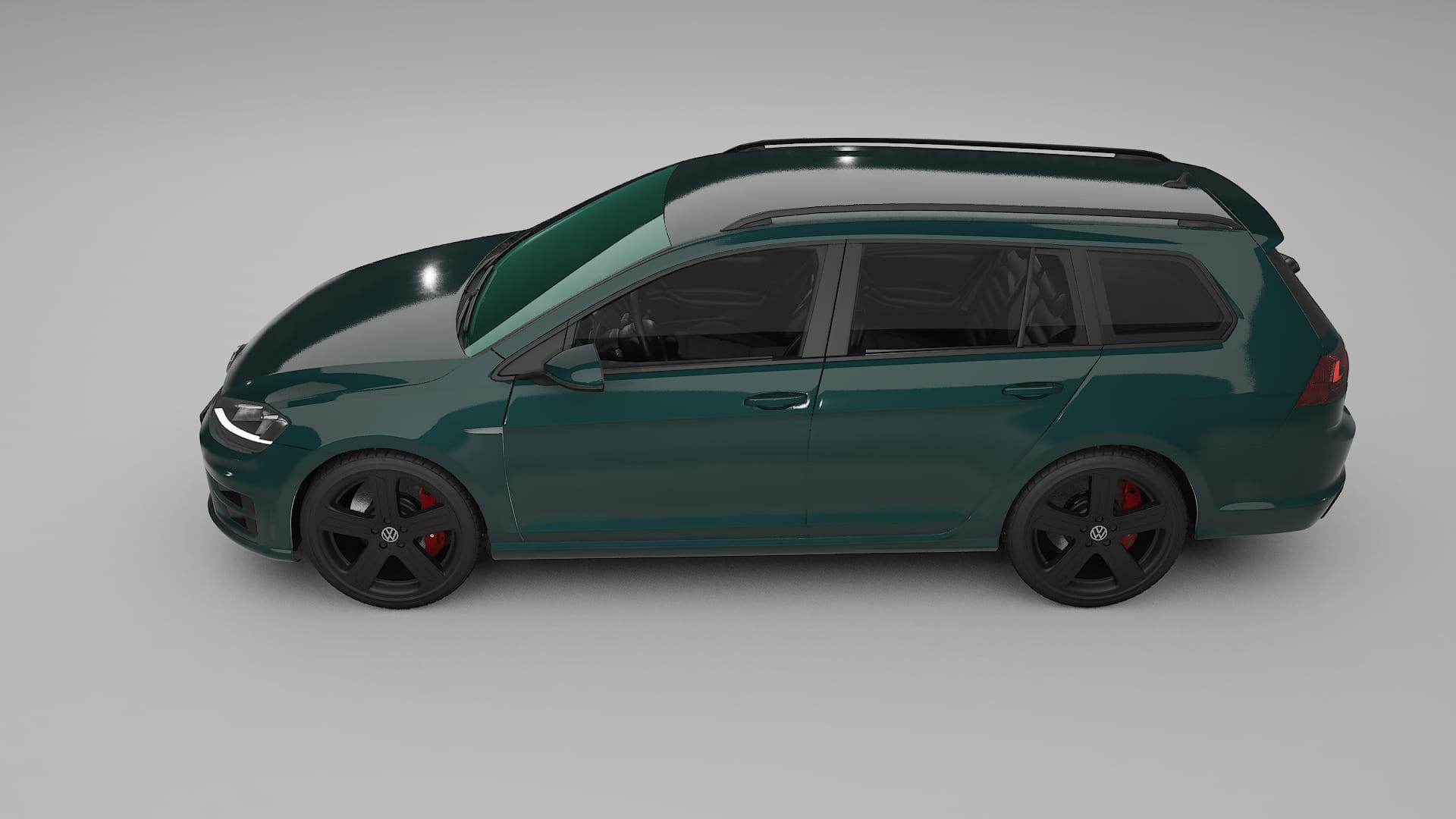 VW Golf Variant Mk7 TPU Lackschutzfolie | INFERNO Farbwechsel PPF – Komplett-Vorgeschnittener Kit