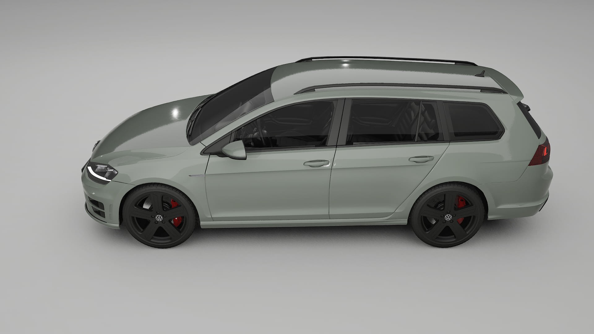 VW Golf Variant Mk7 TPU Lackschutzfolie | SLATE Farbwechsel PPF – Komplett-Vorgeschnittener Kit