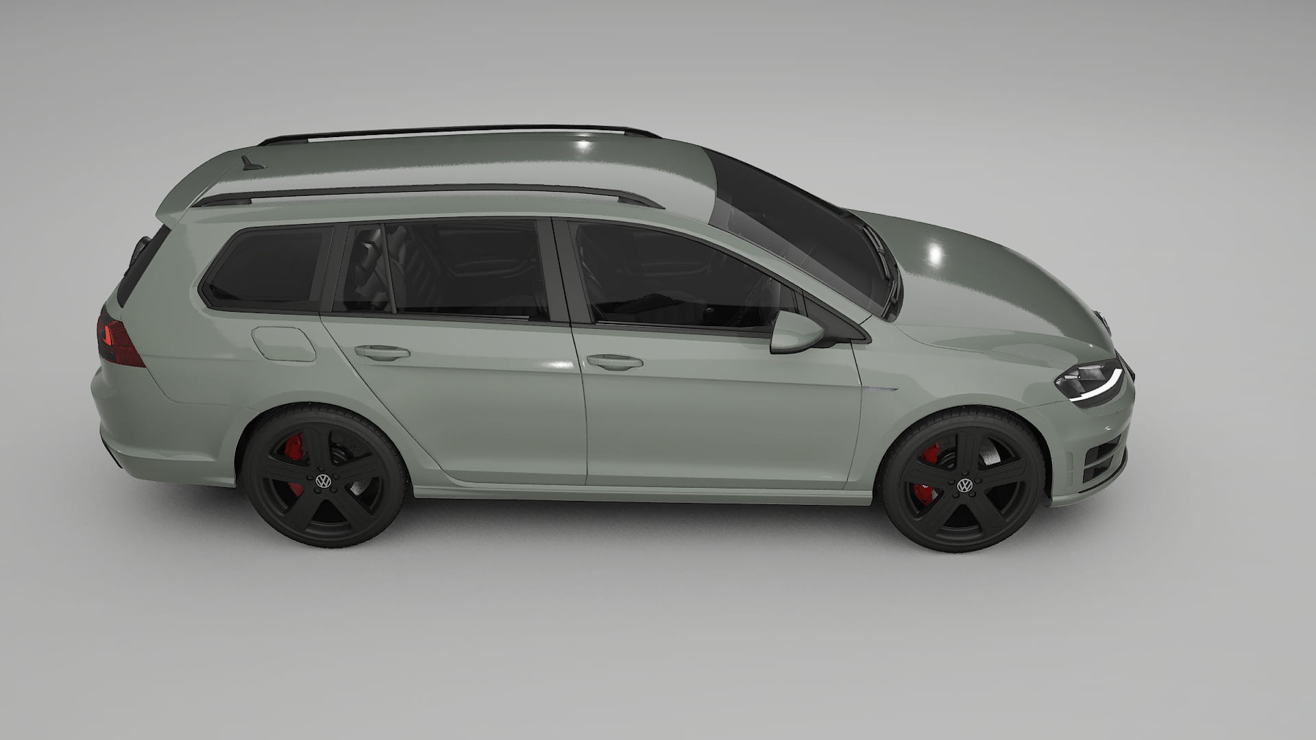 VW Golf Variant Mk7 TPU Lackschutzfolie | SLATE Farbwechsel PPF – Komplett-Vorgeschnittener Kit