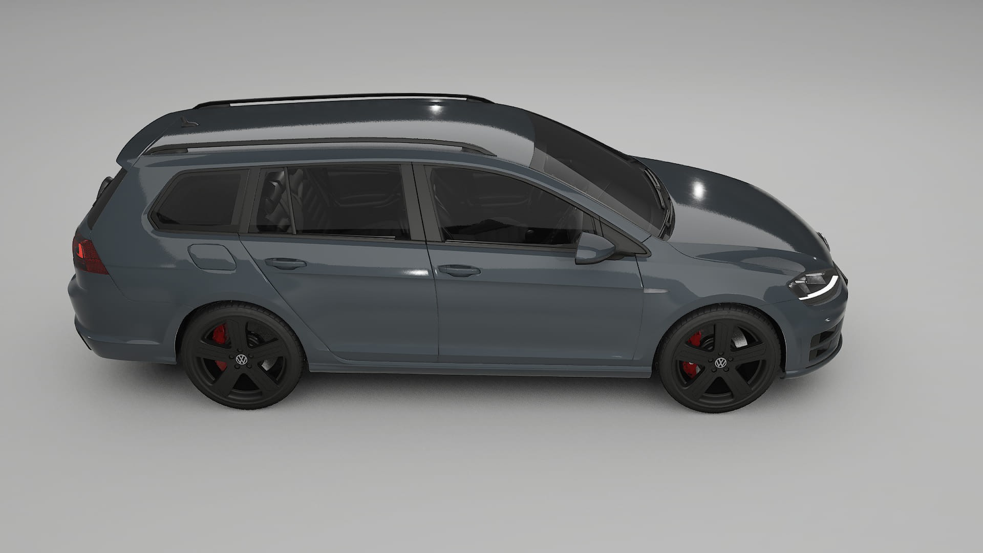 VW Golf Variant Mk7 TPU Lackschutzfolie | GRANITE Farbwechsel PPF – Komplett-Vorgeschnittener Kit