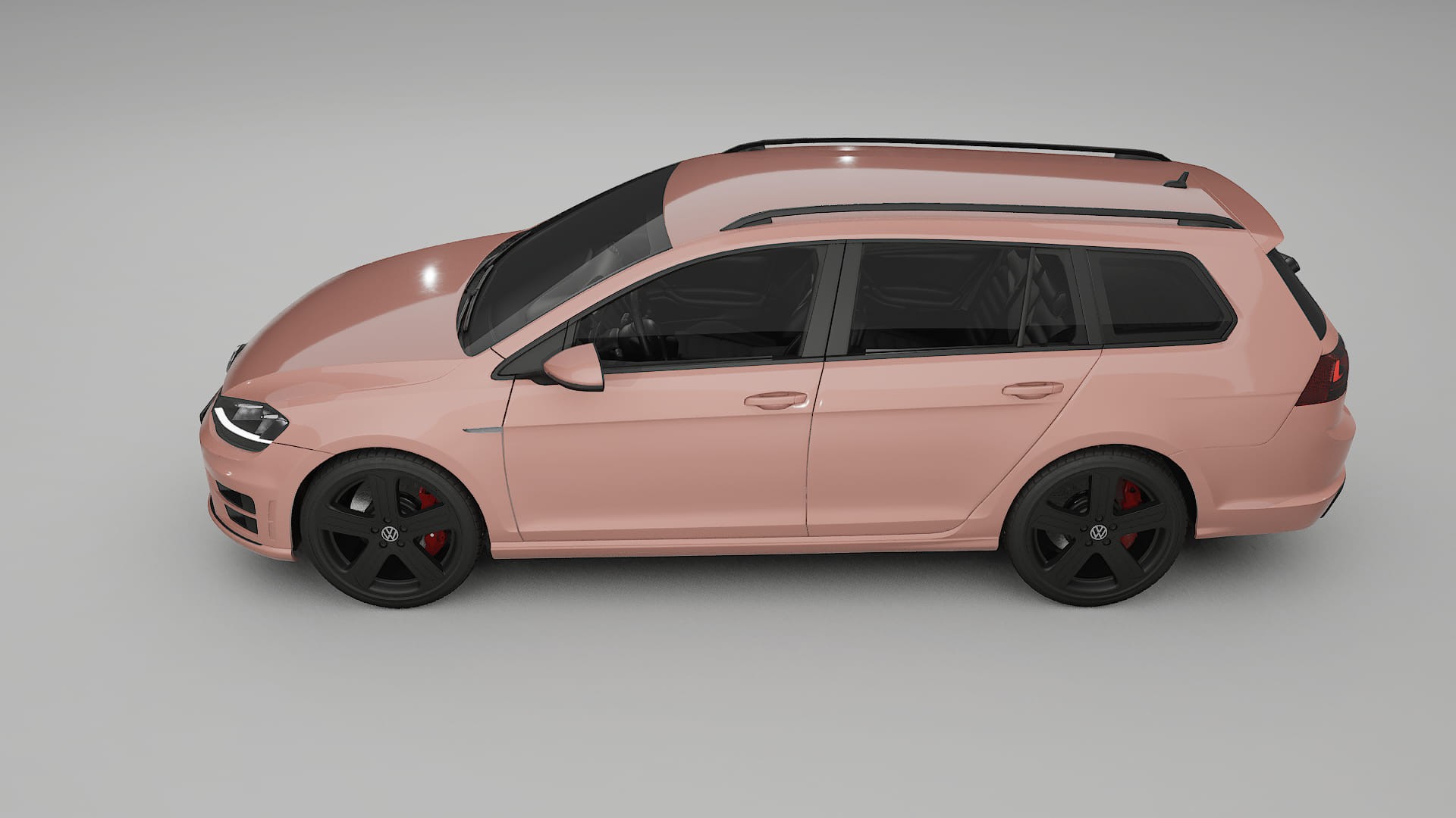 VW Golf Variant Mk7 TPU Lackschutzfolie | BLUSH Farbwechsel PPF – Komplett-Vorgeschnittener Kit
