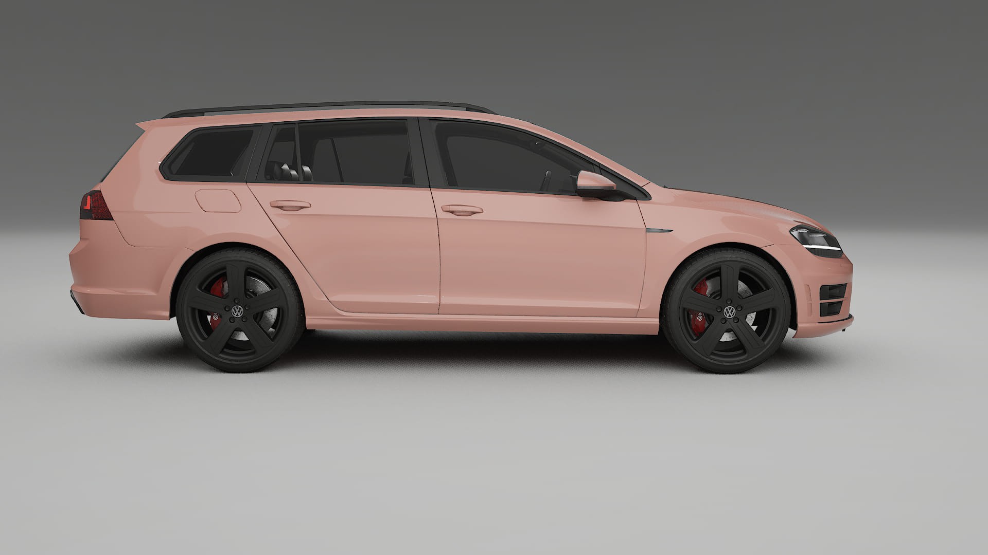 VW Golf Variant Mk7 TPU Lackschutzfolie | BLUSH Farbwechsel PPF – Komplett-Vorgeschnittener Kit