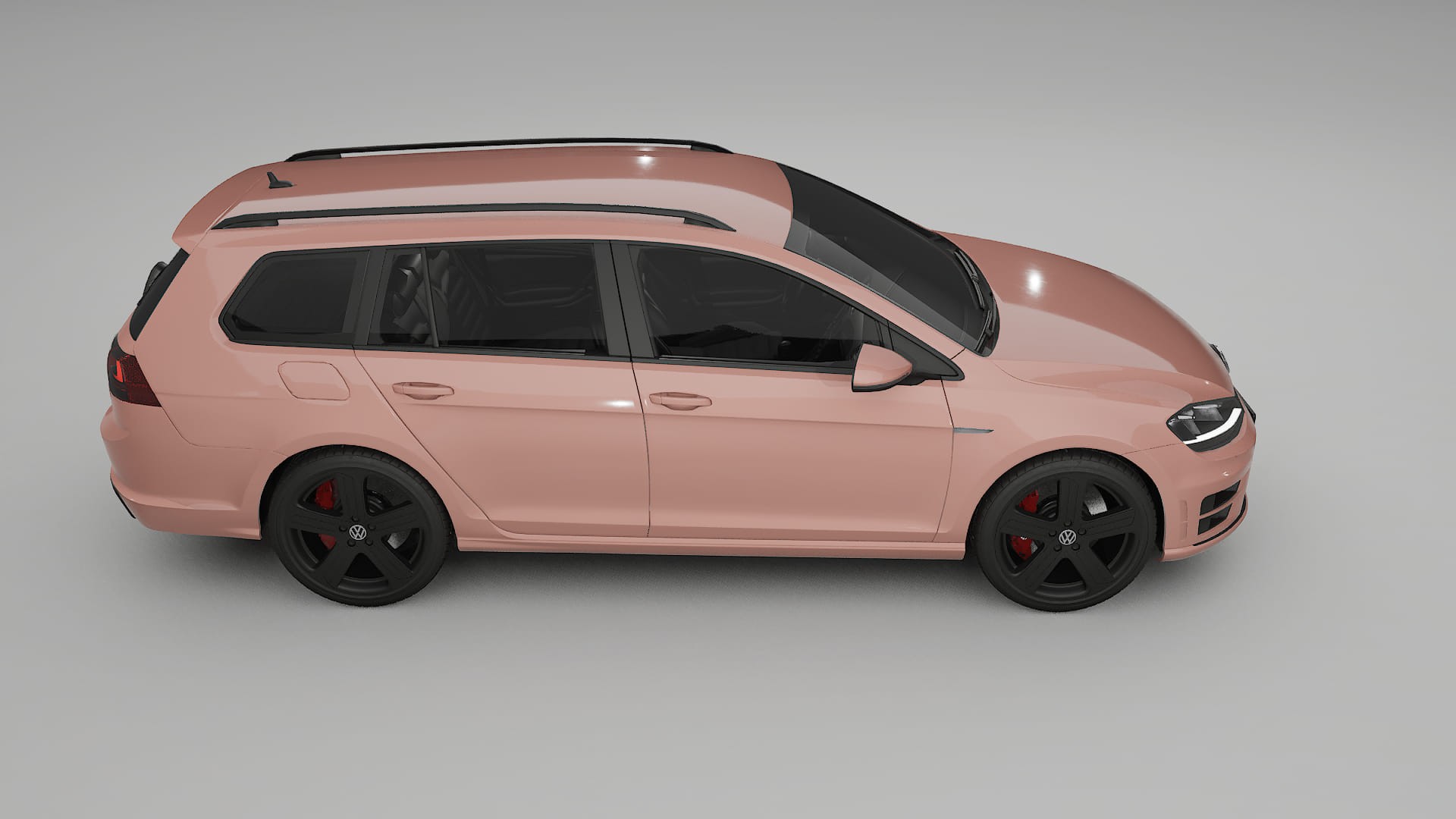 VW Golf Variant Mk7 TPU Lackschutzfolie | BLUSH Farbwechsel PPF – Komplett-Vorgeschnittener Kit