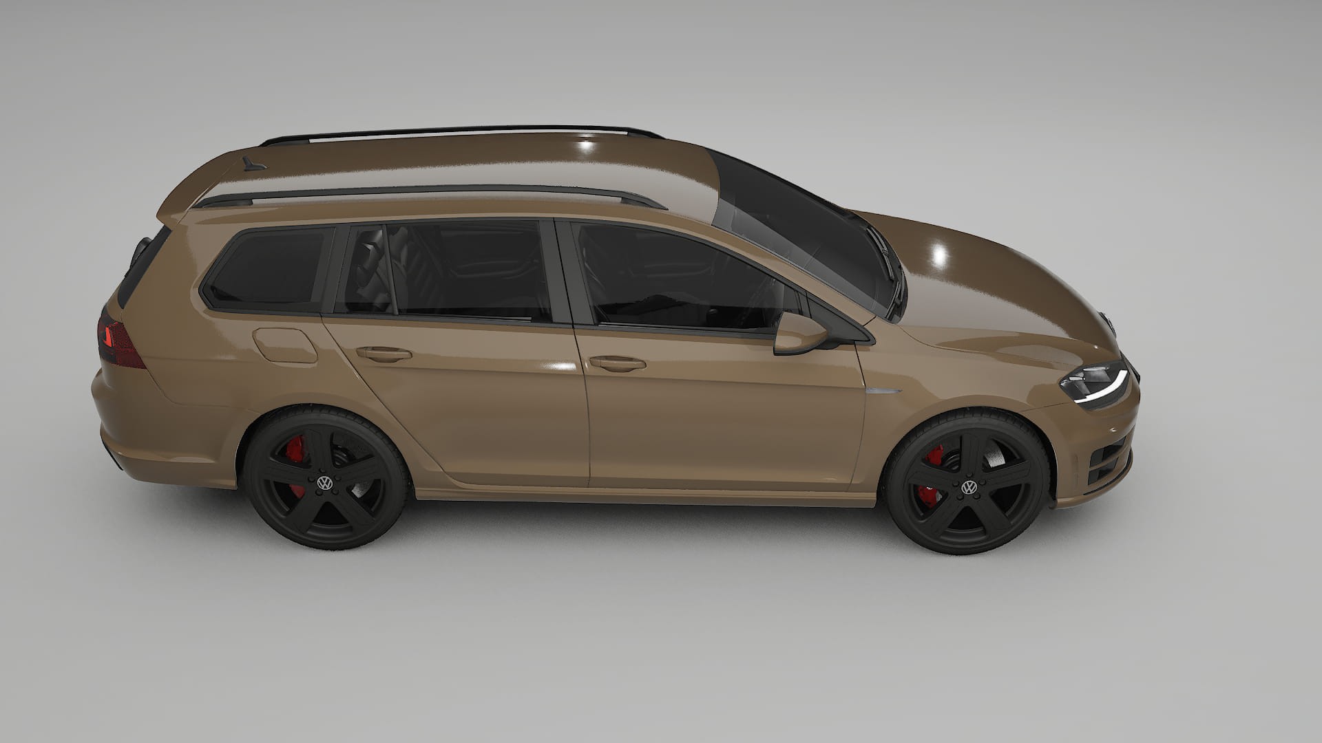 VW Golf Variant Mk7 TPU Lackschutzfolie | SAHARA Farbwechsel PPF – Komplett-Vorgeschnittener Kit