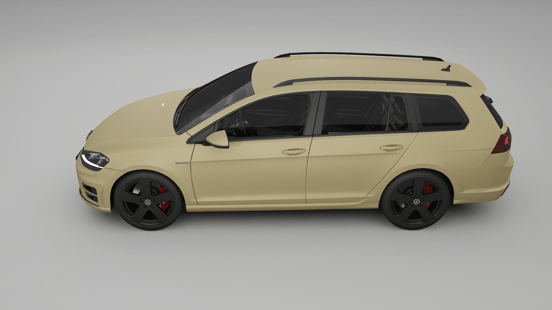 VW Golf Variant Mk7 TPU Lackschutzfolie | SAND Farbwechsel PPF – Komplett-Vorgeschnittener Kit