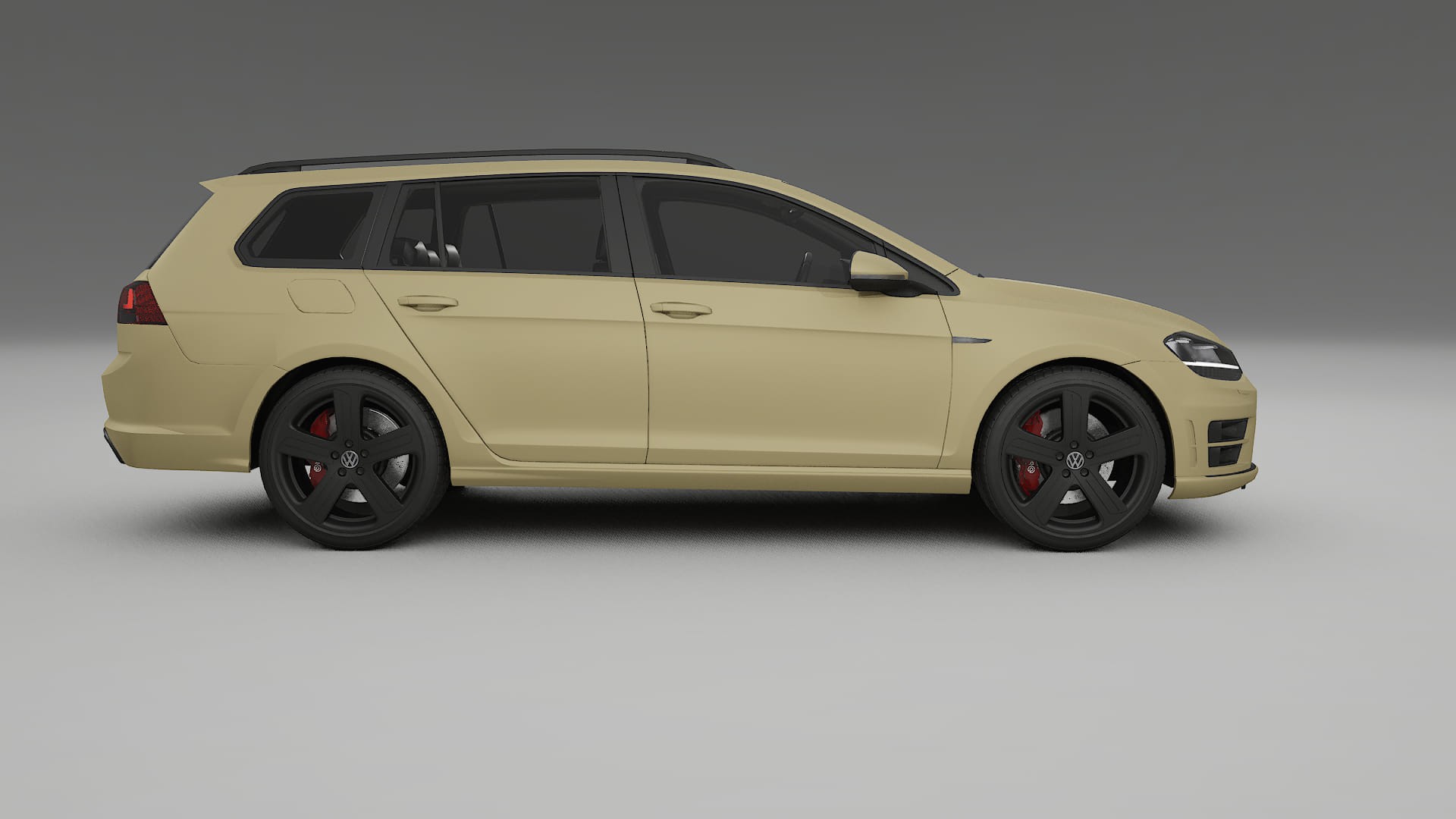 VW Golf Variant Mk7 TPU Lackschutzfolie | SAND Farbwechsel PPF – Komplett-Vorgeschnittener Kit