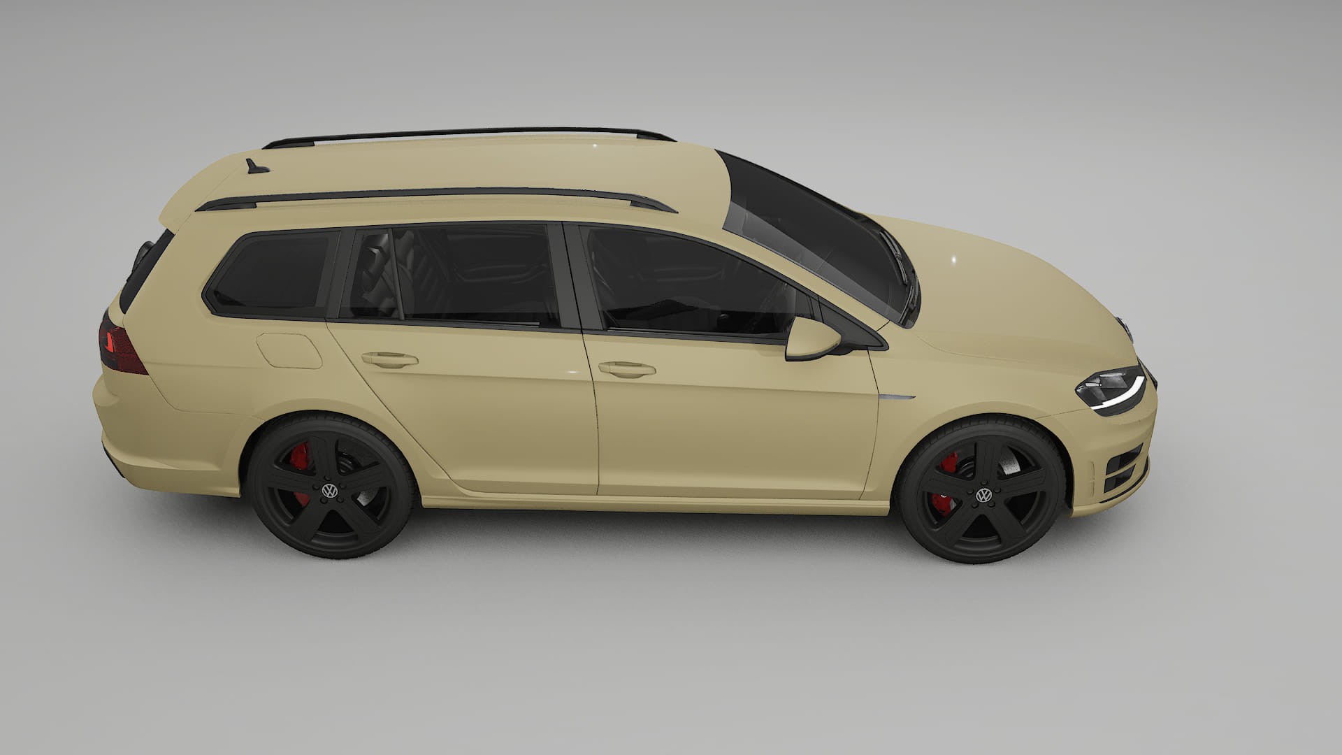 VW Golf Variant Mk7 TPU Lackschutzfolie | SAND Farbwechsel PPF – Komplett-Vorgeschnittener Kit
