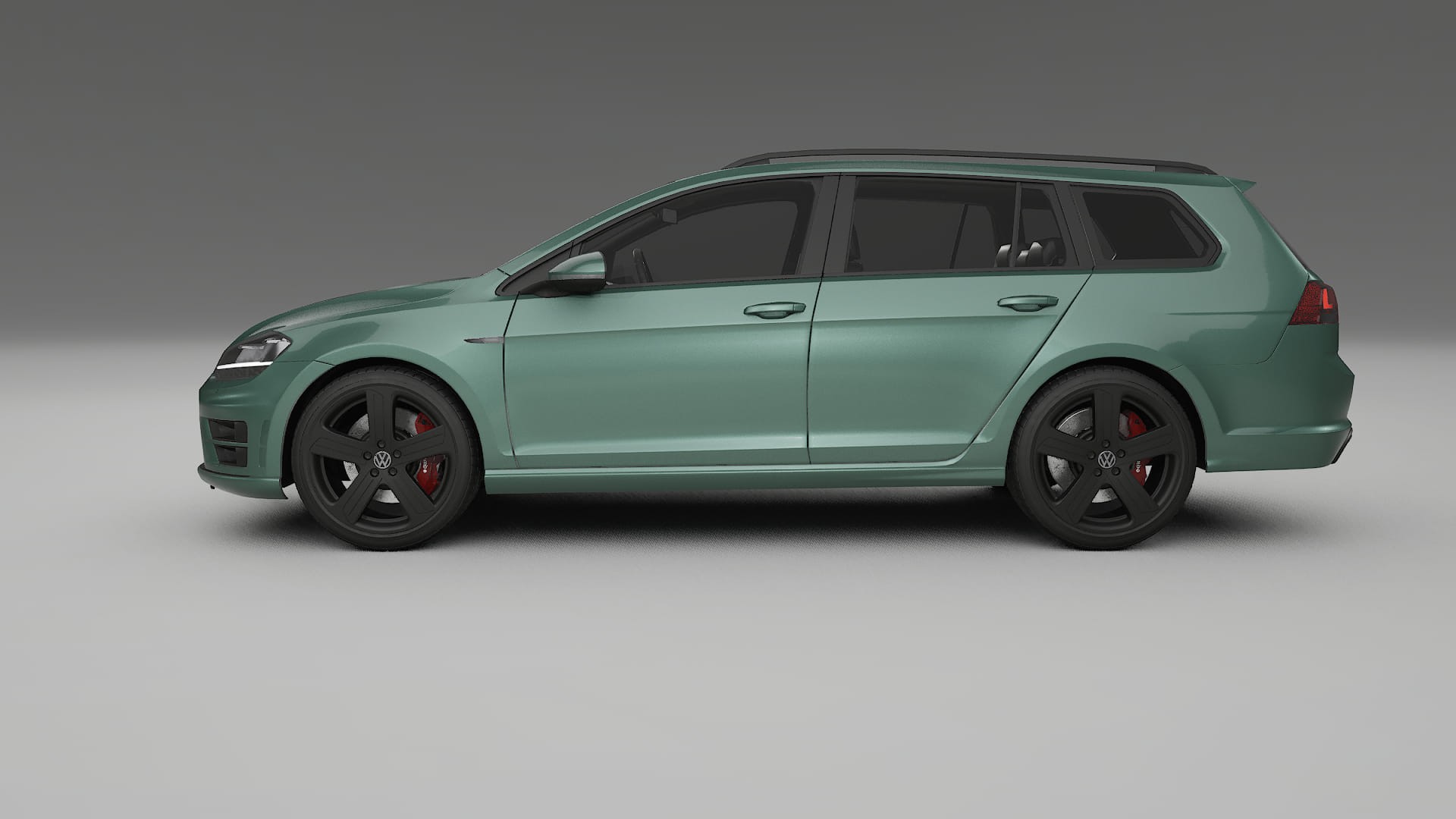 VW Golf Variant Mk7 TPU Lackschutzfolie | EVERGREEN Farbwechsel PPF – Komplett-Vorgeschnittener Kit