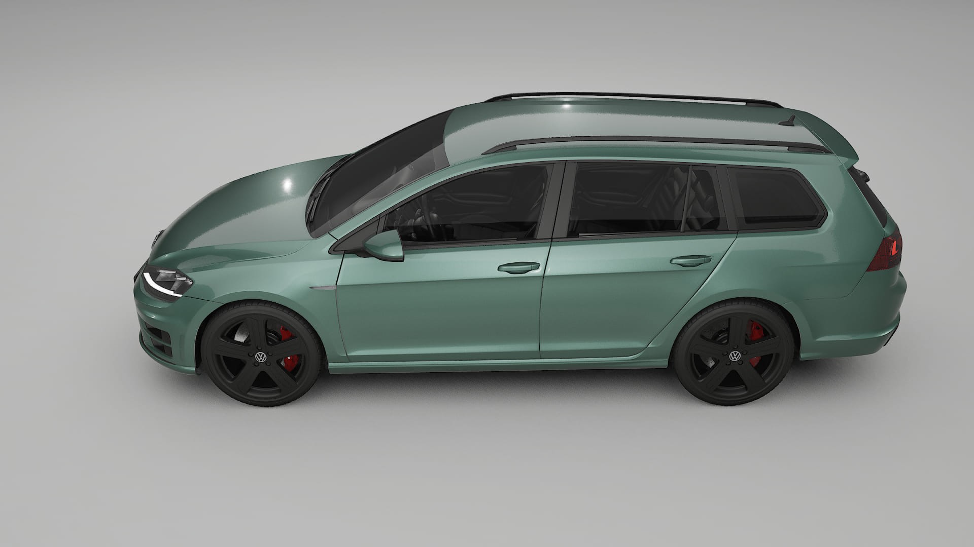 VW Golf Variant Mk7 TPU Lackschutzfolie | EVERGREEN Farbwechsel PPF – Komplett-Vorgeschnittener Kit